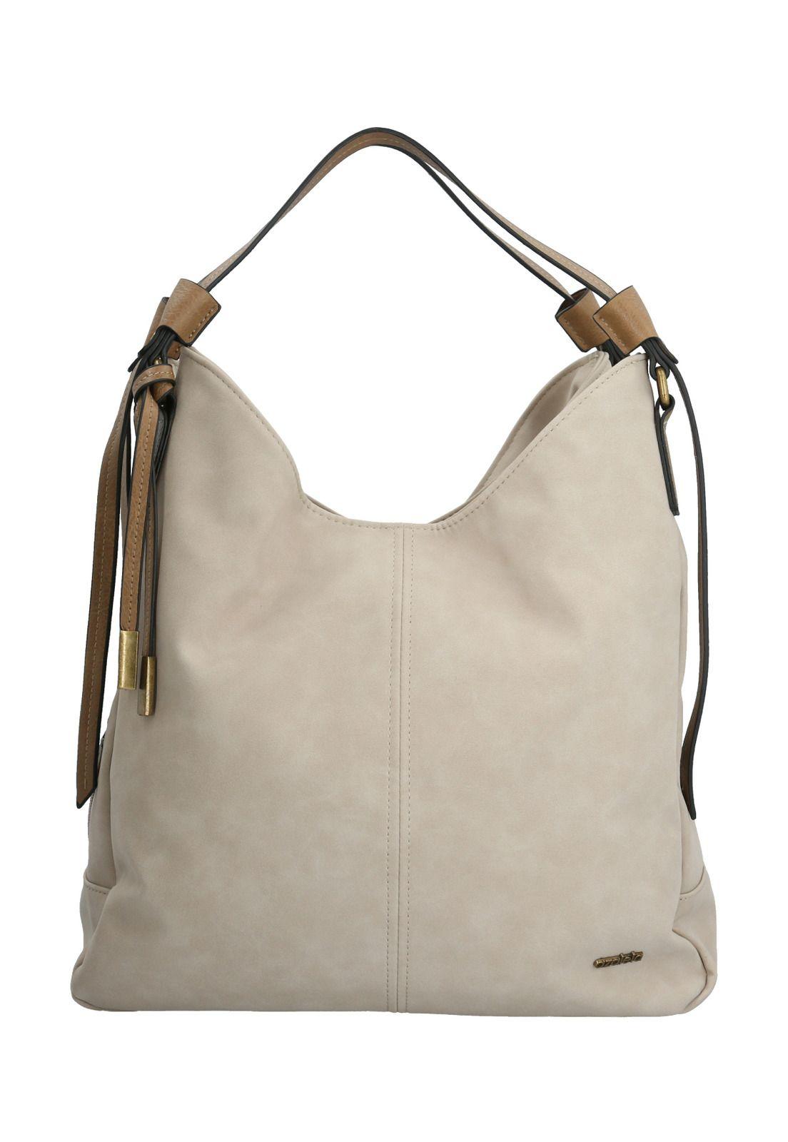 Cartera Taupe Giovani Hobo Mujer-0