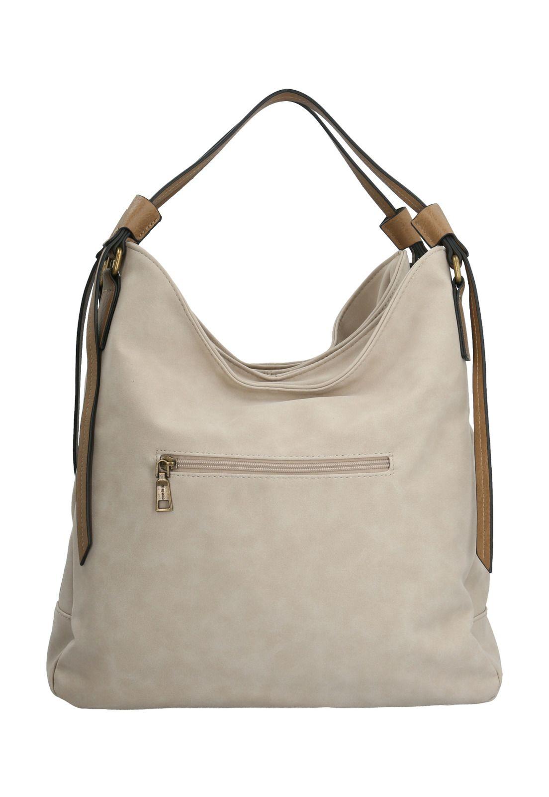 Cartera Taupe Giovani Hobo Mujer-2