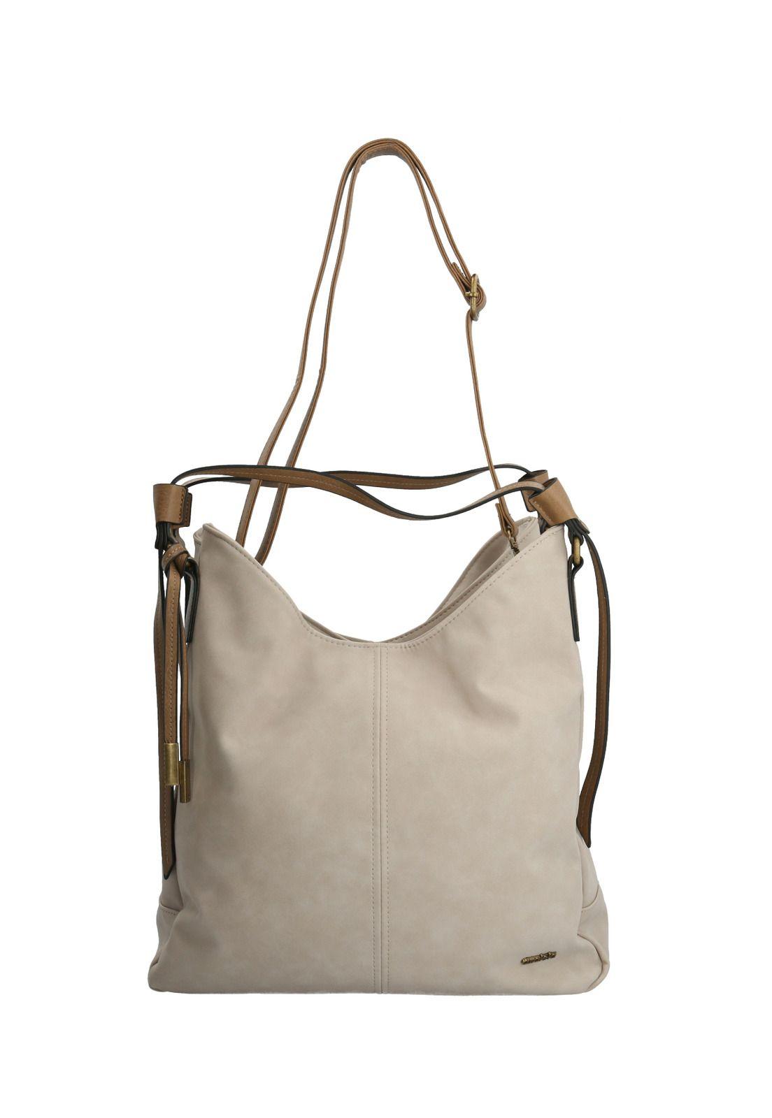 Cartera Taupe Giovani Hobo Mujer-3