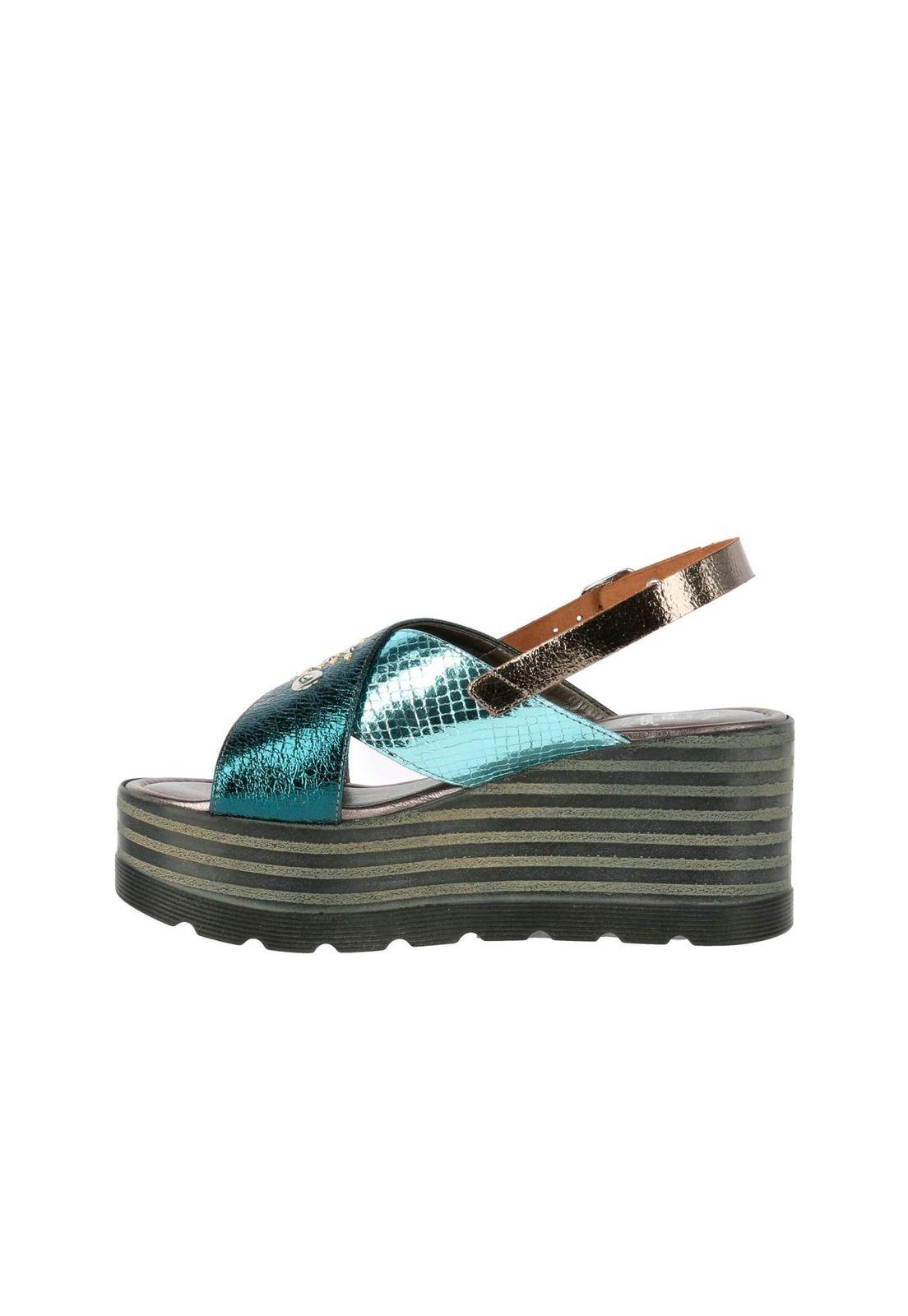 Sandalia  Toscana Azul-3