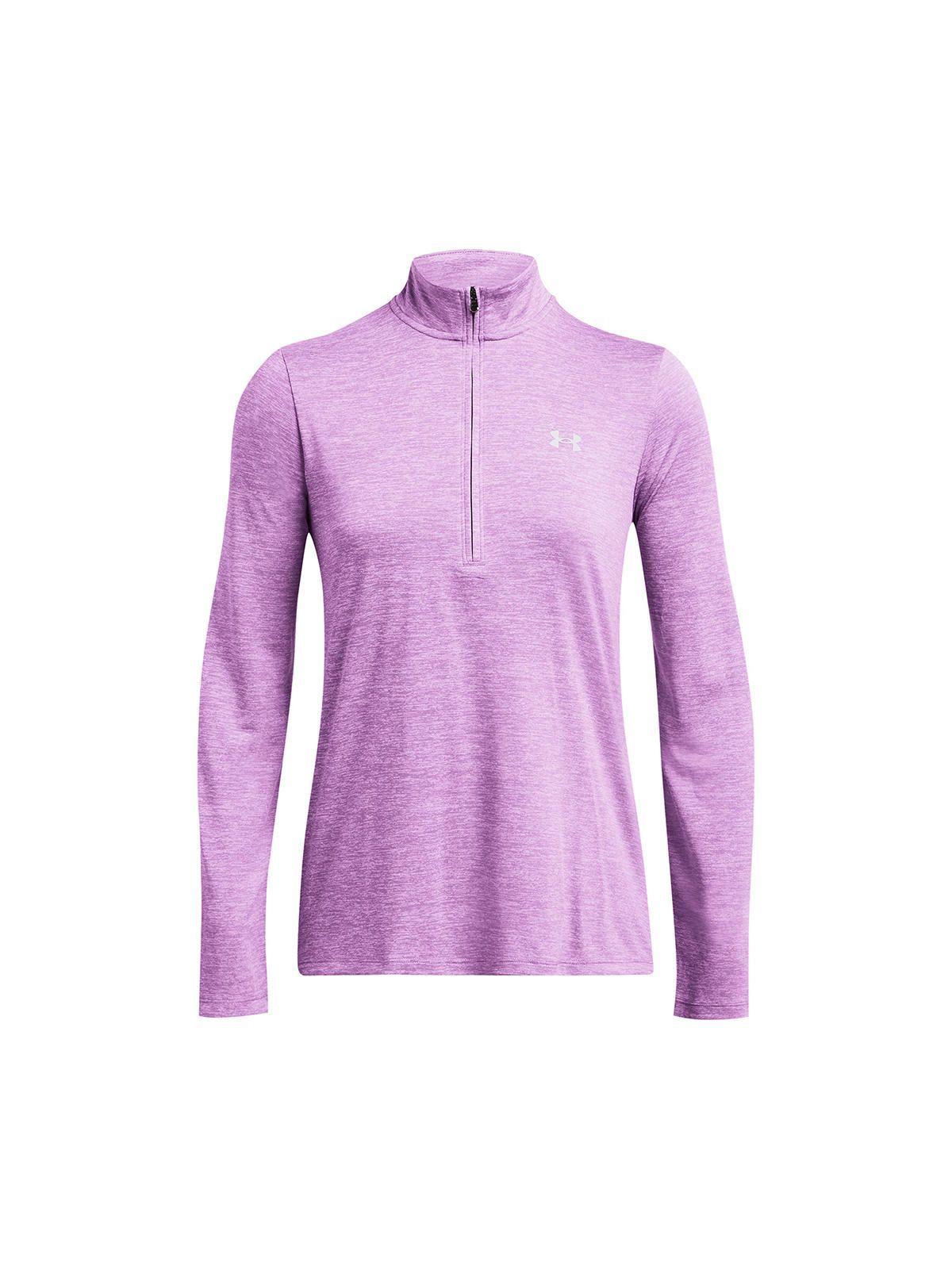 Polerón UA Tech Twist para mujer Morado-0