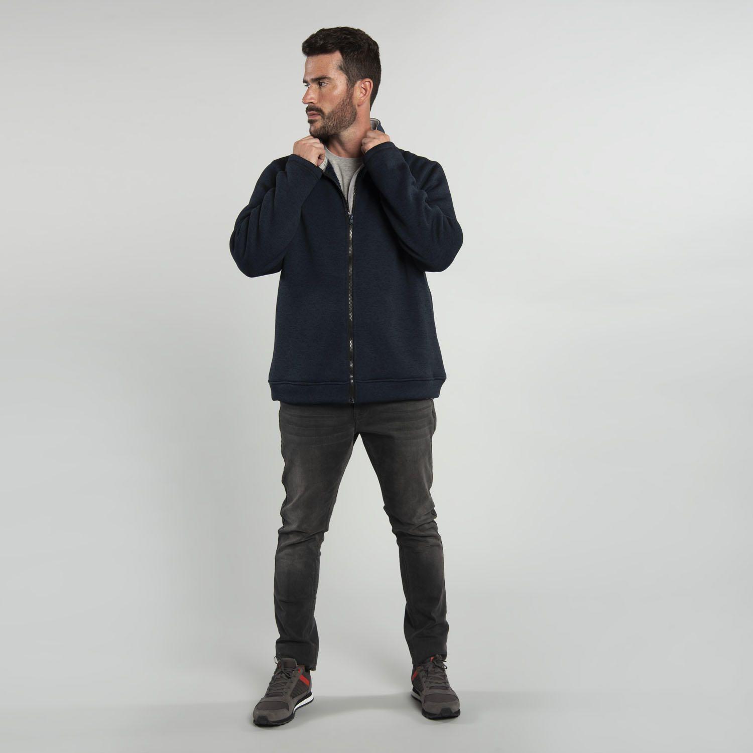 Polar Hombre Fdtn Century Fz Flee Azul Marino-5