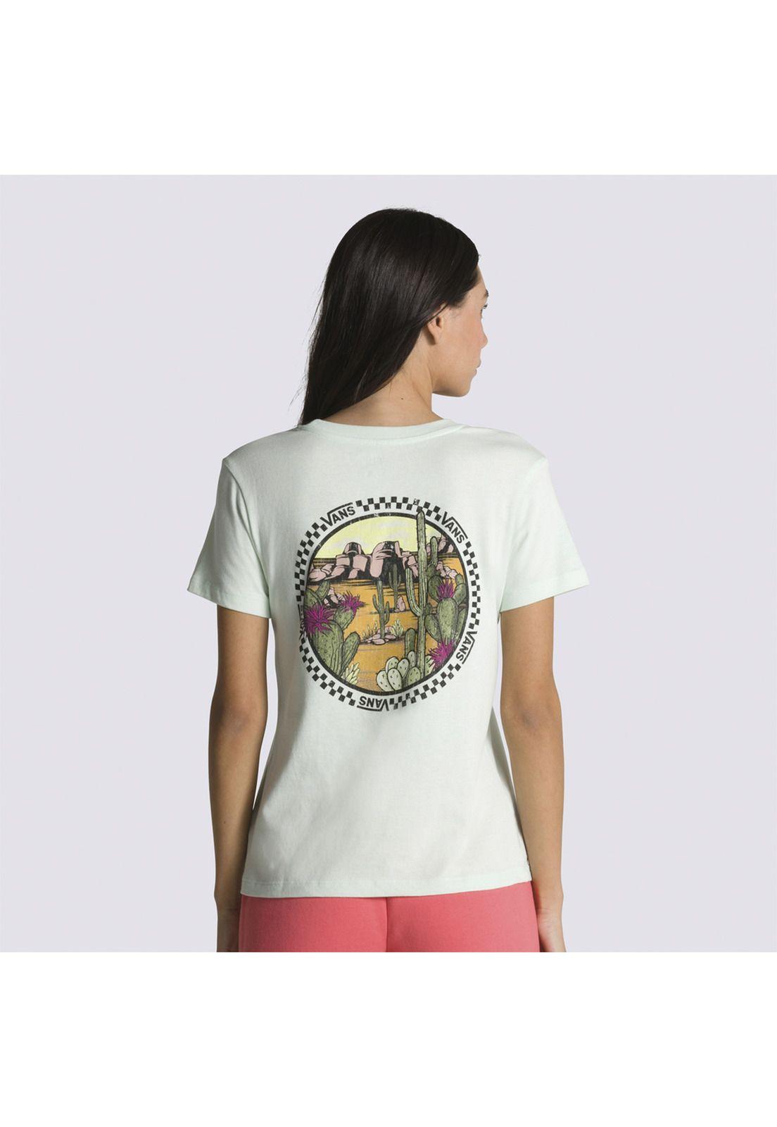 Polera Manga Corta Stuck On You Celeste Mujer-0