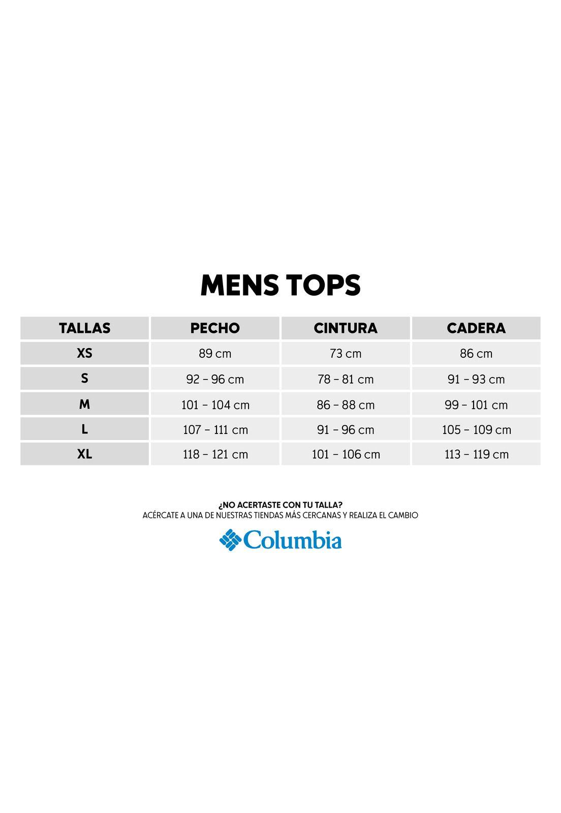 Polera Manga Corta Hombre Landrm Henley Negro-2