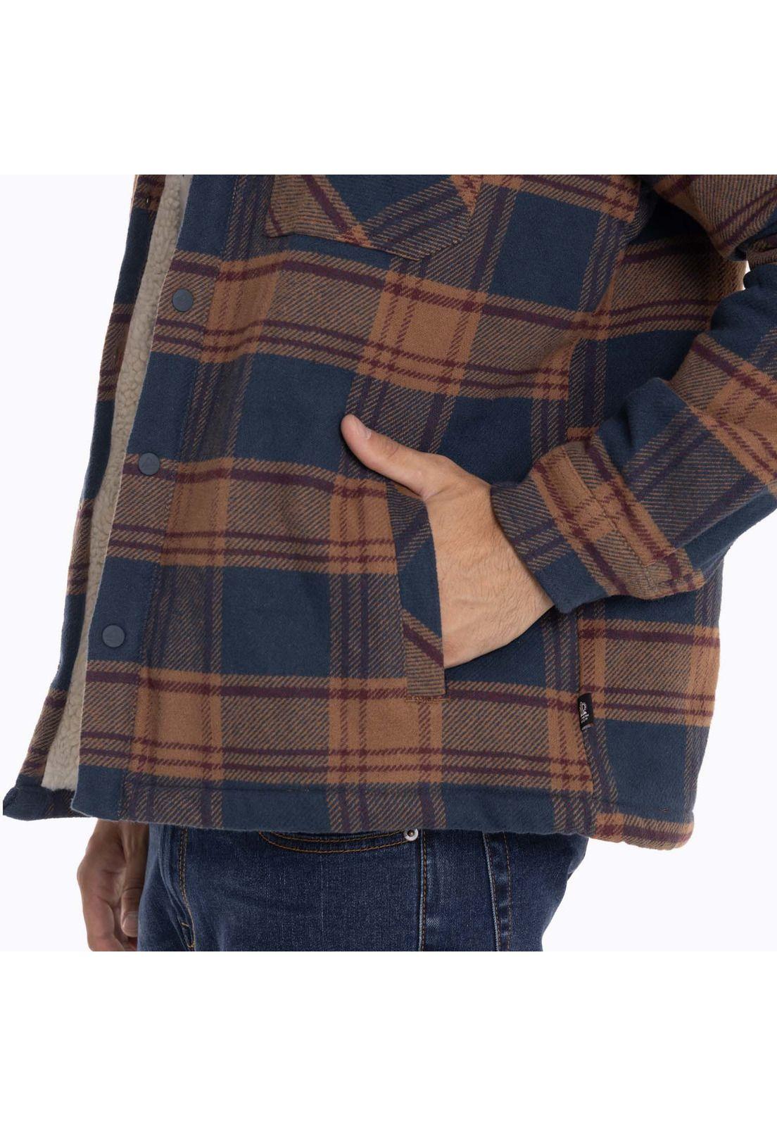 Chaqueta Sobrecamisa Hombre Mojave Oversh Azul Merrell-7