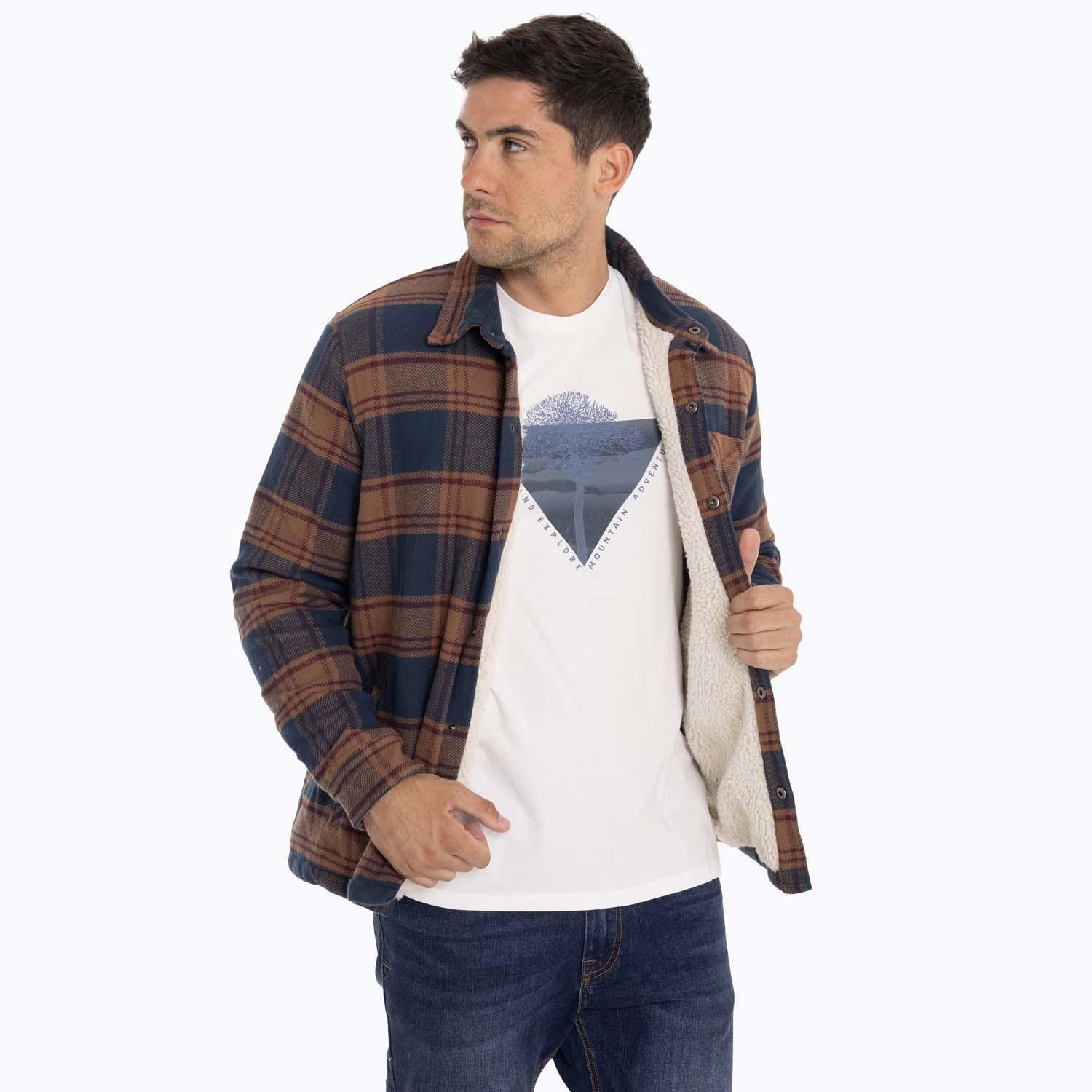 Chaqueta Sobrecamisa Hombre Mojave Oversh Azul Merrell-3