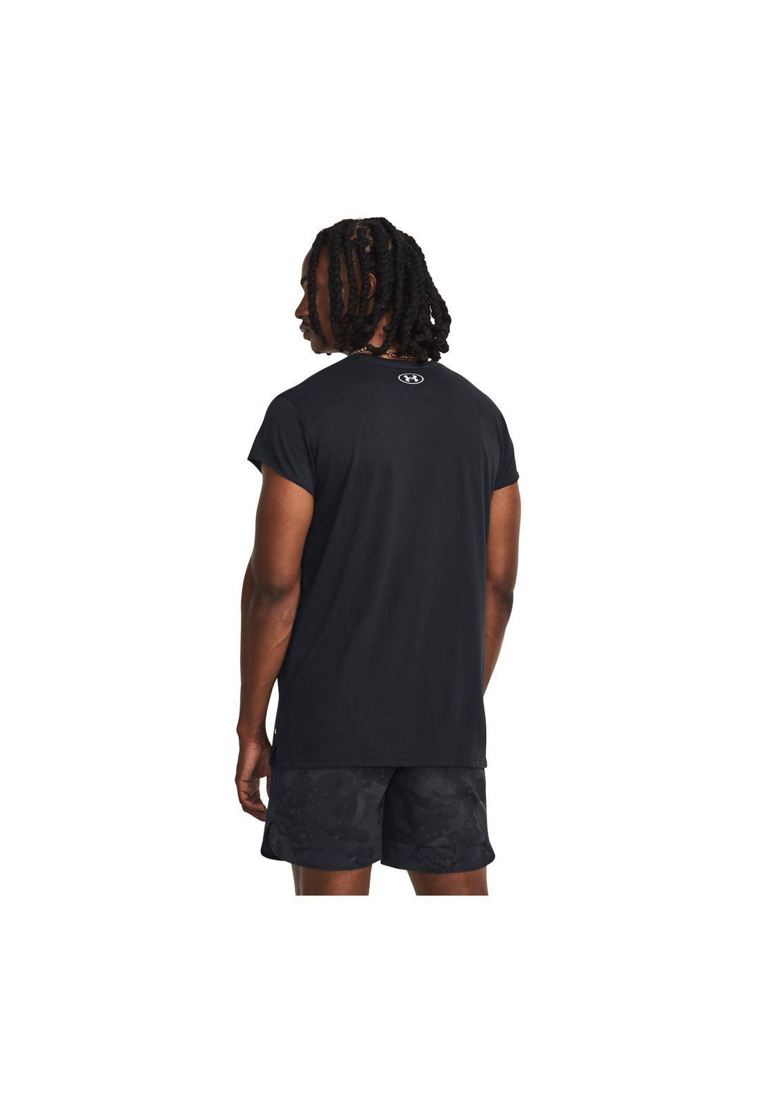Polera M/C Training De Project Rock Negro Hombre-4