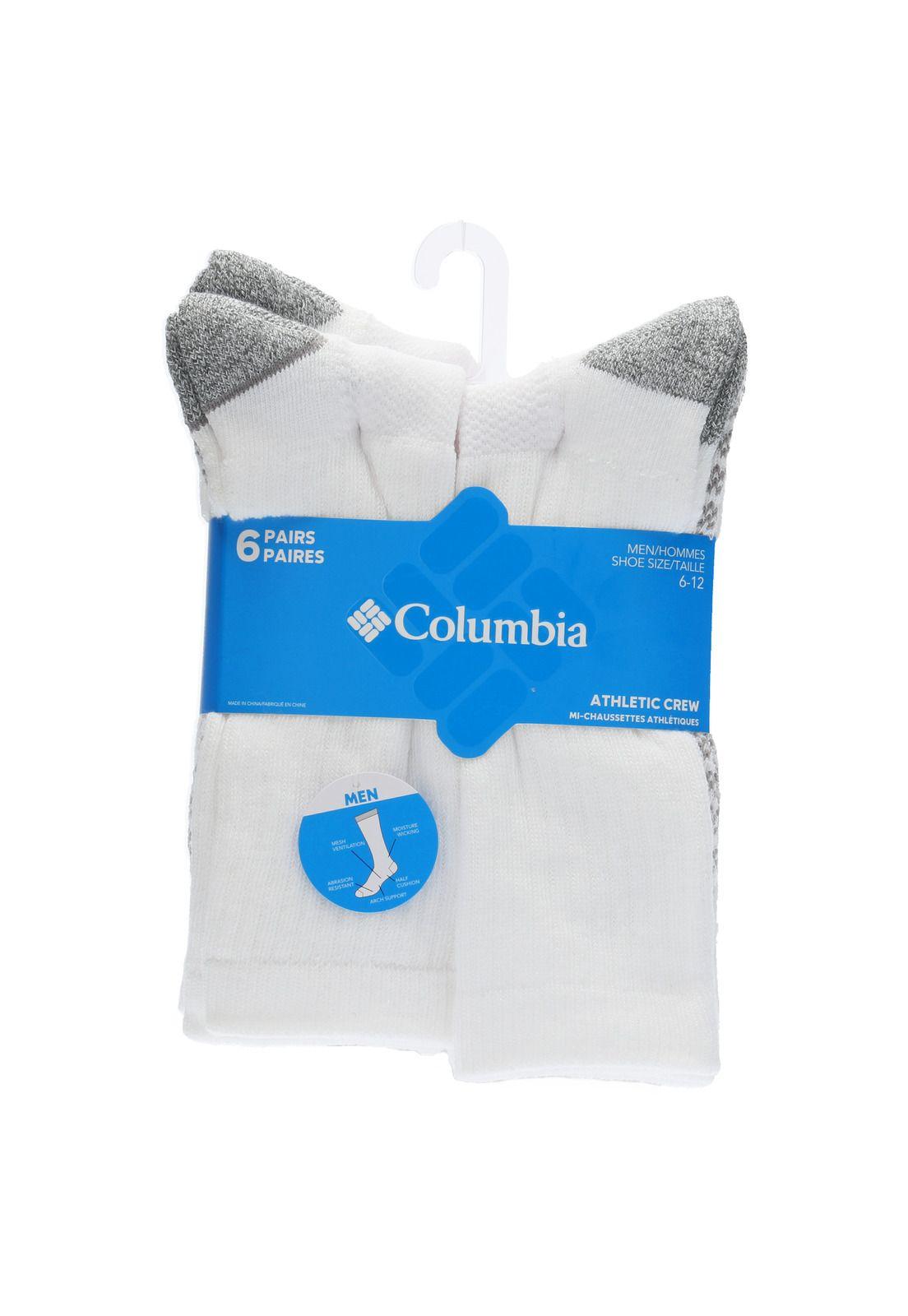 Pack 6 Calcetines Pique Hombre Blanco-0