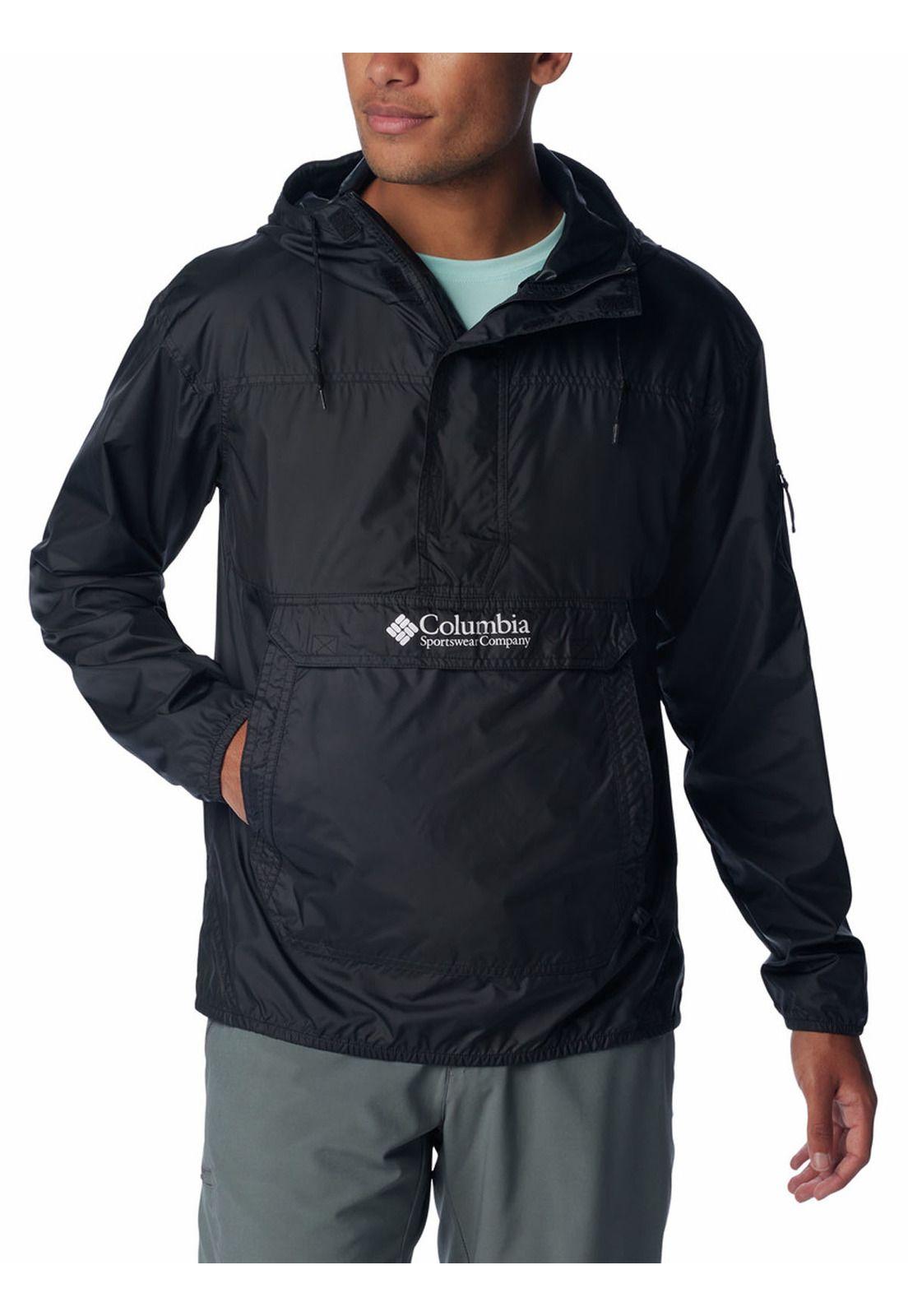 Cortaviento Hombre Challenger Negro-0