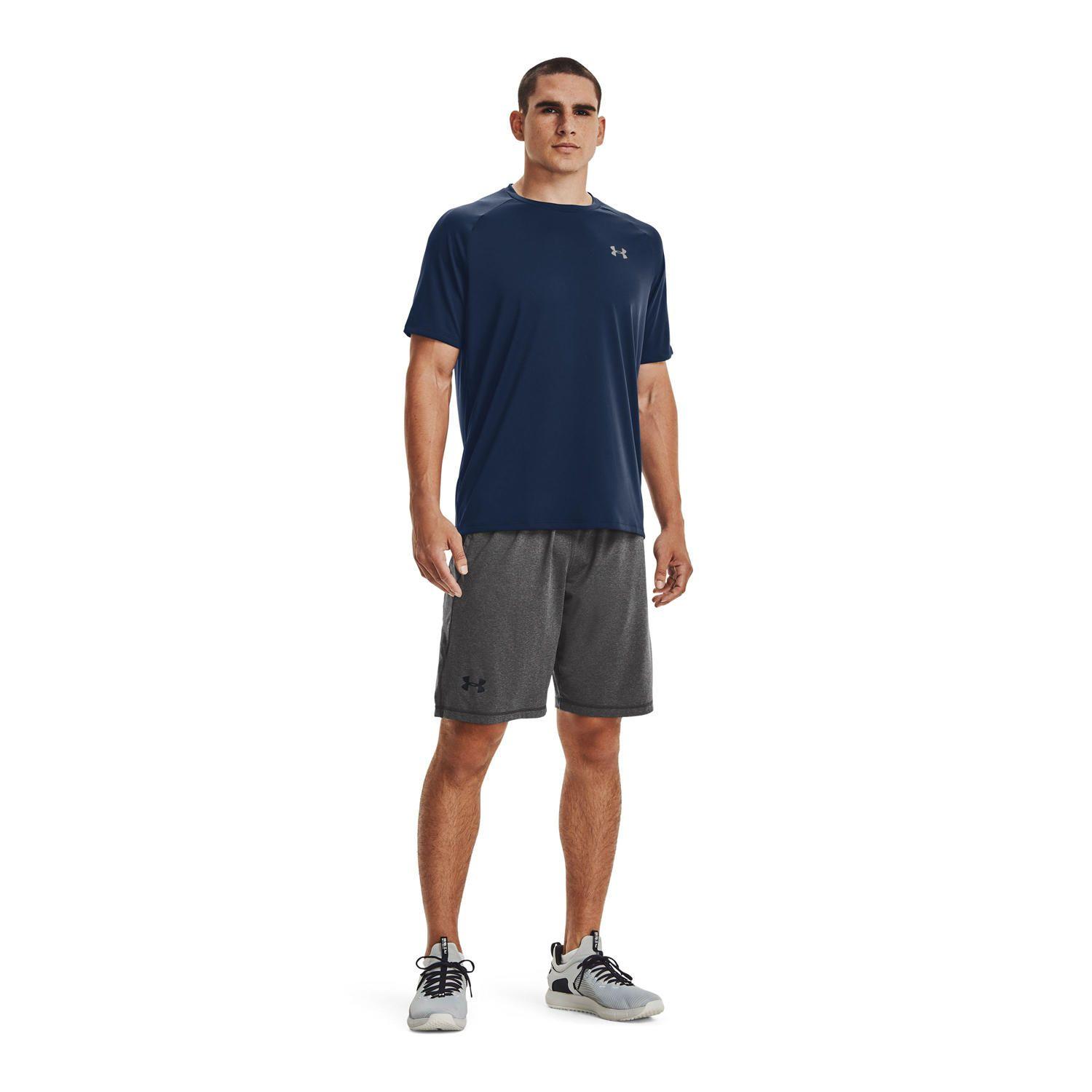 Polera manga corta Tech hombre Azul-5