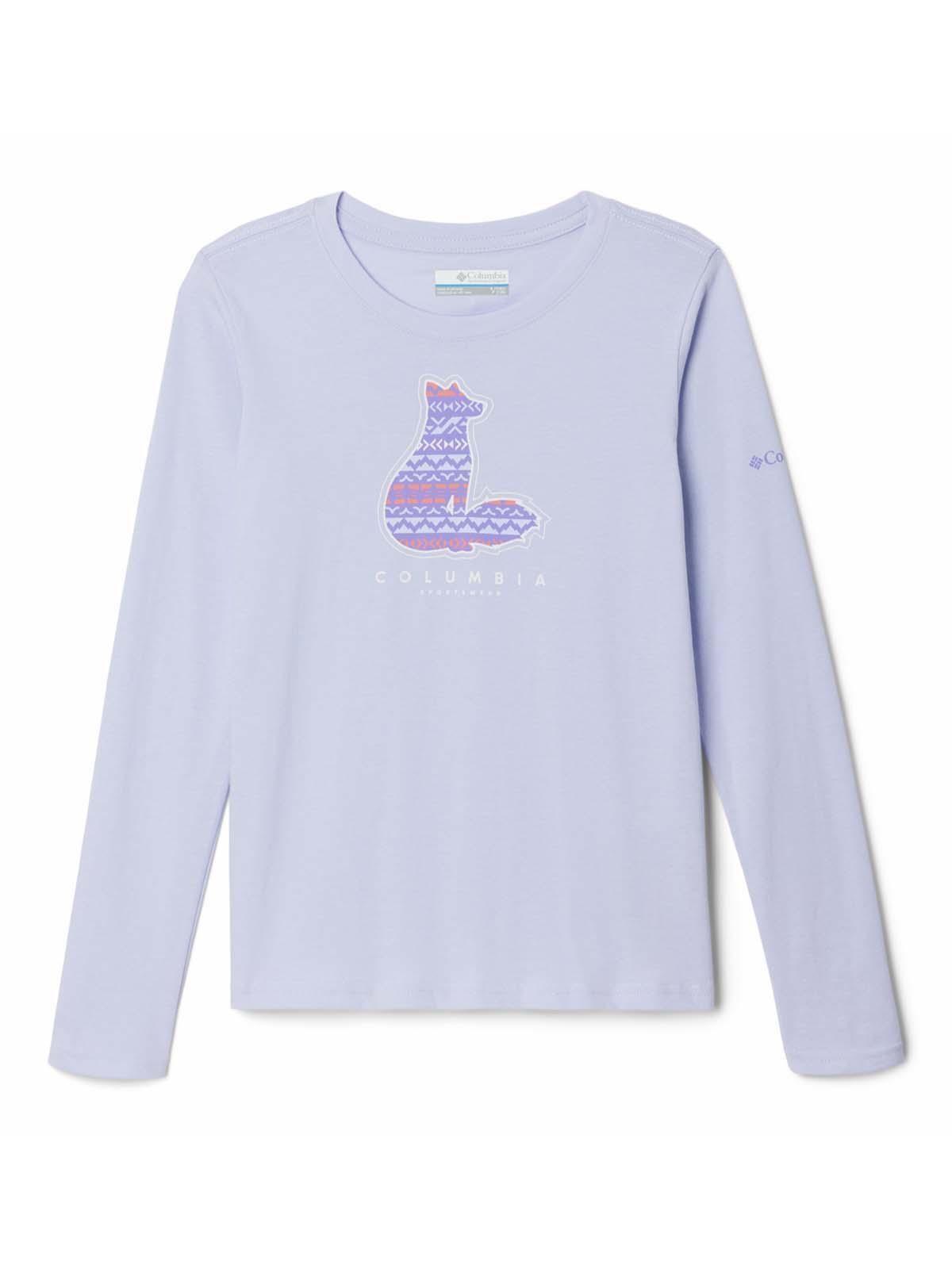 Polera Manga Larga Niña Hazeldel Hill Celeste-0