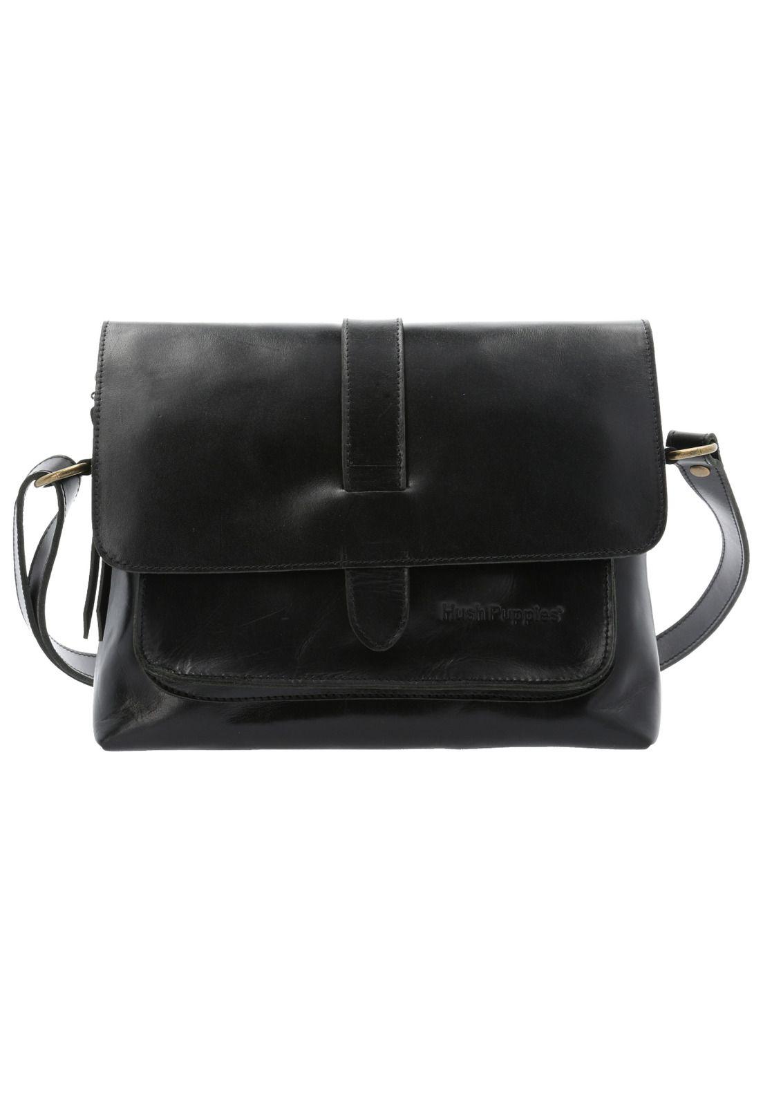 Cartera Cuero Mujer Bourt Cross Negro-0
