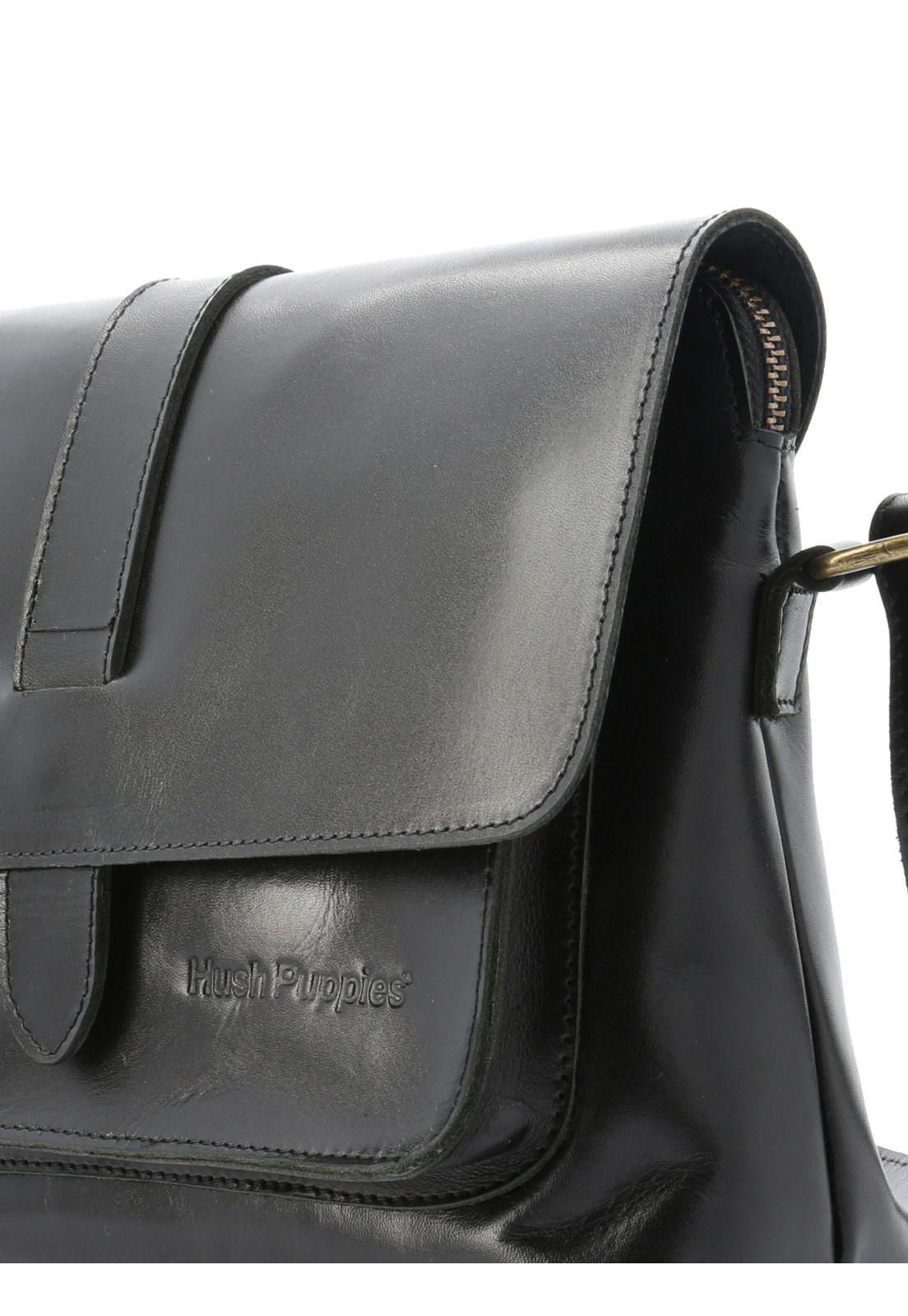 Cartera Cuero Mujer Bourt Cross Negro-3