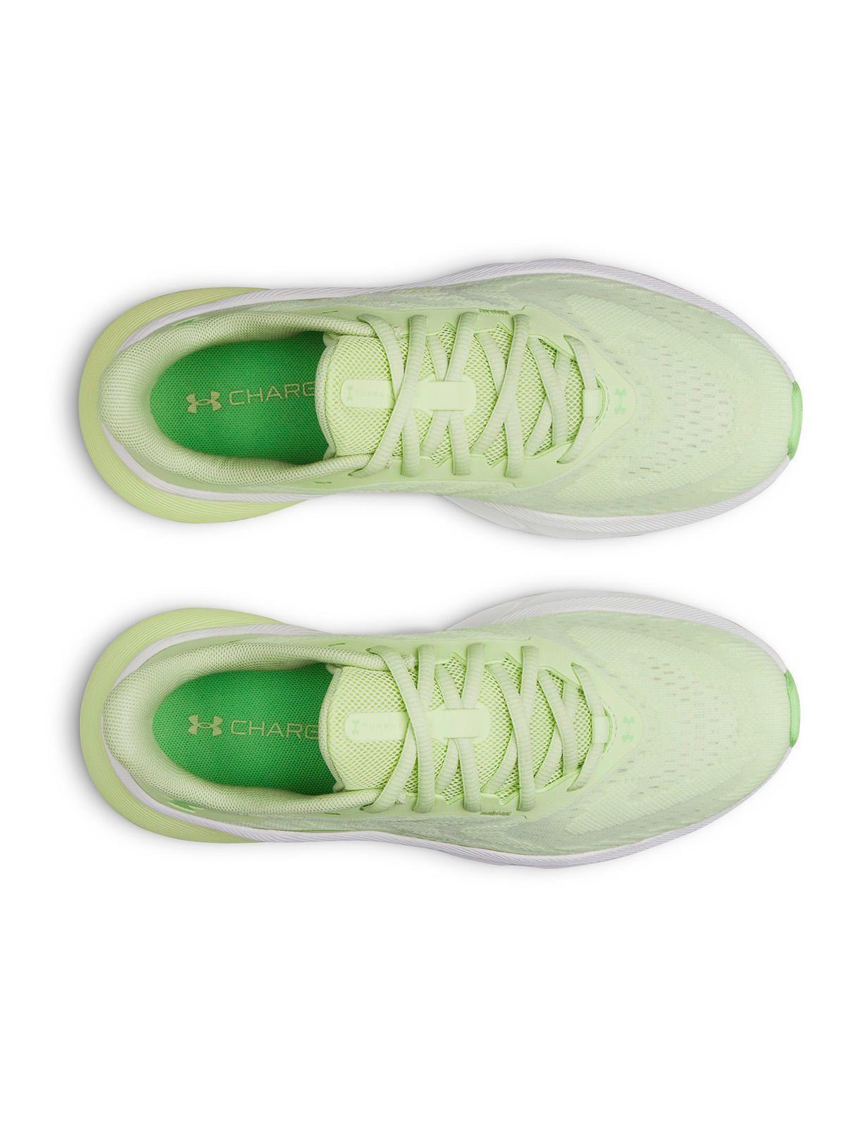 Zapatilla Mujer UA Turbulence 3 Verde-4