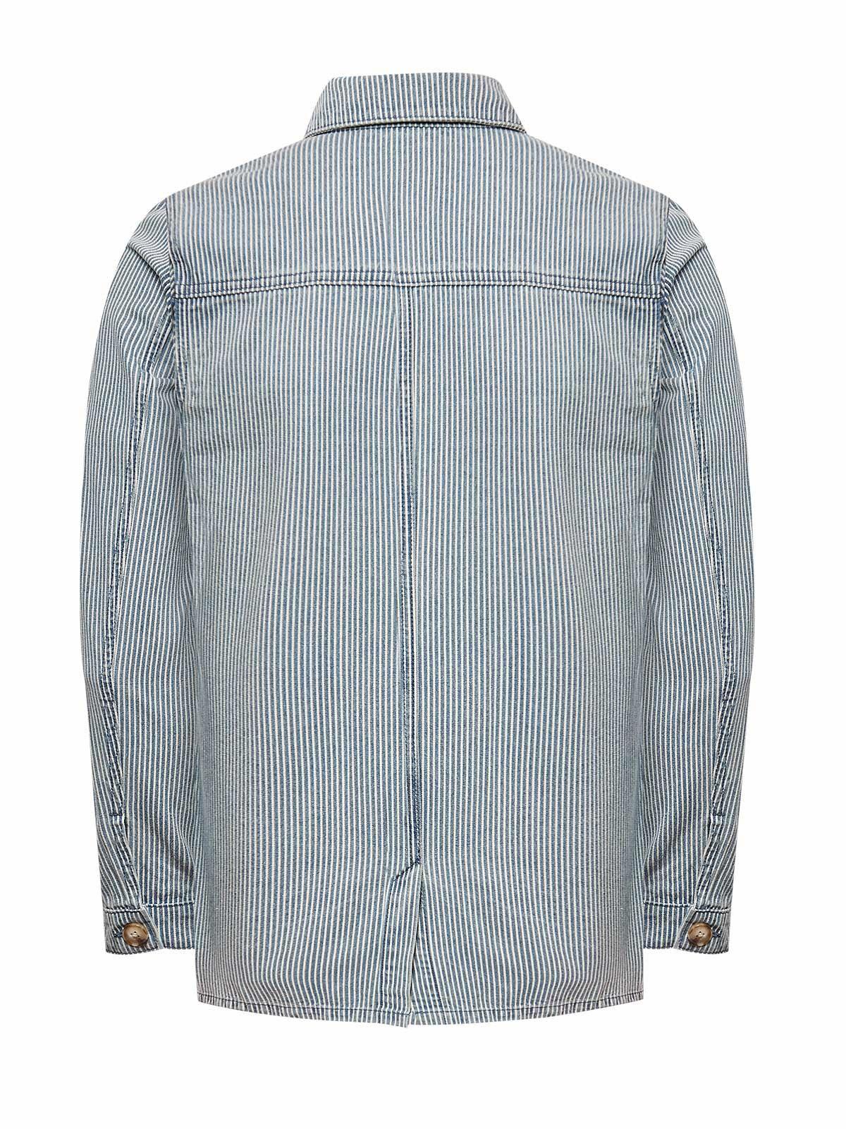 Chaqueta Algodón Mujer Zanzibar Azul -1