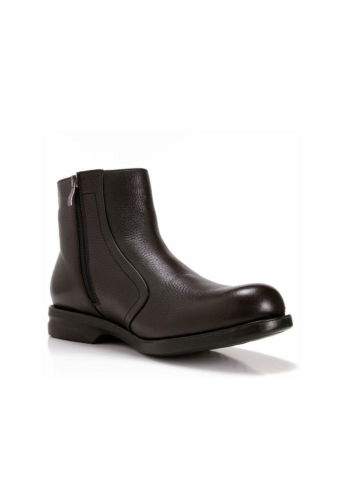 Bota Cuero California Negro-0