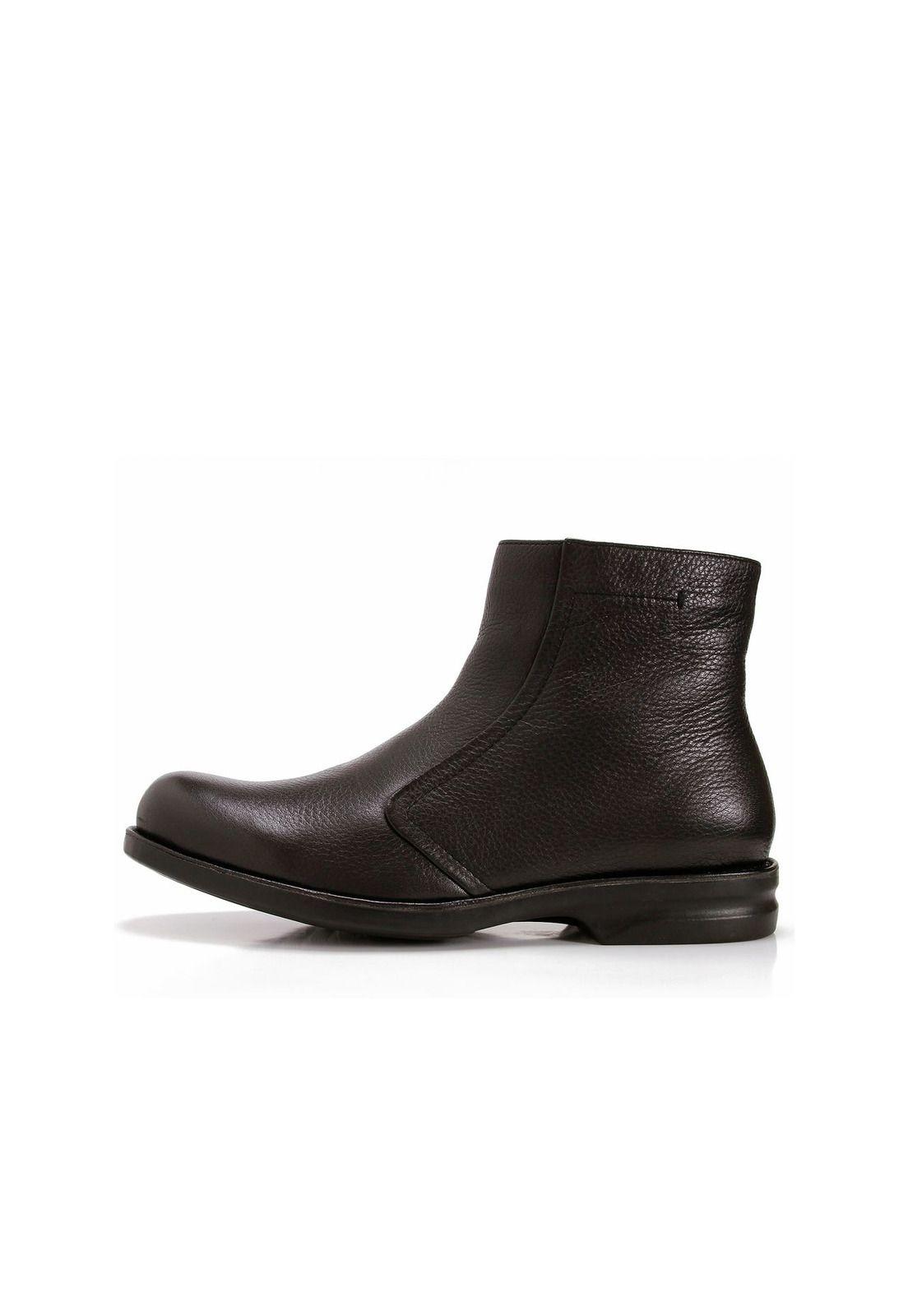 Bota Cuero California Negro-3