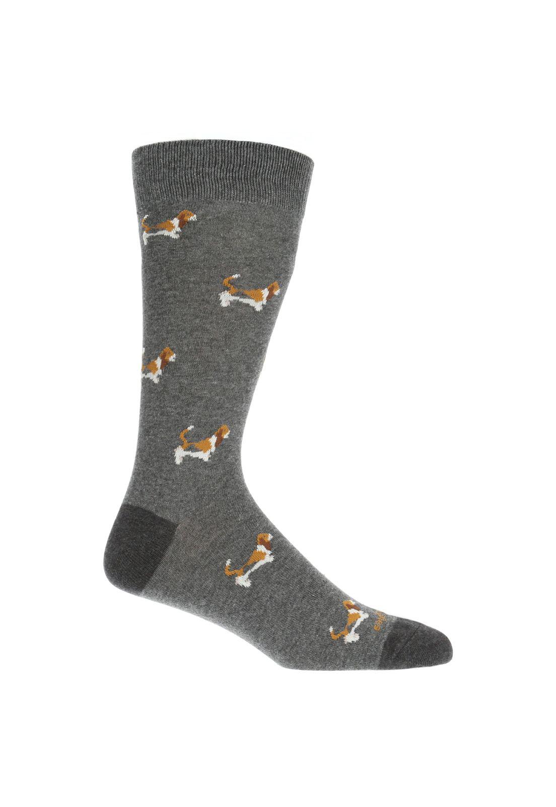 Calcetín Hombre I23H C Dogcre Gris-0