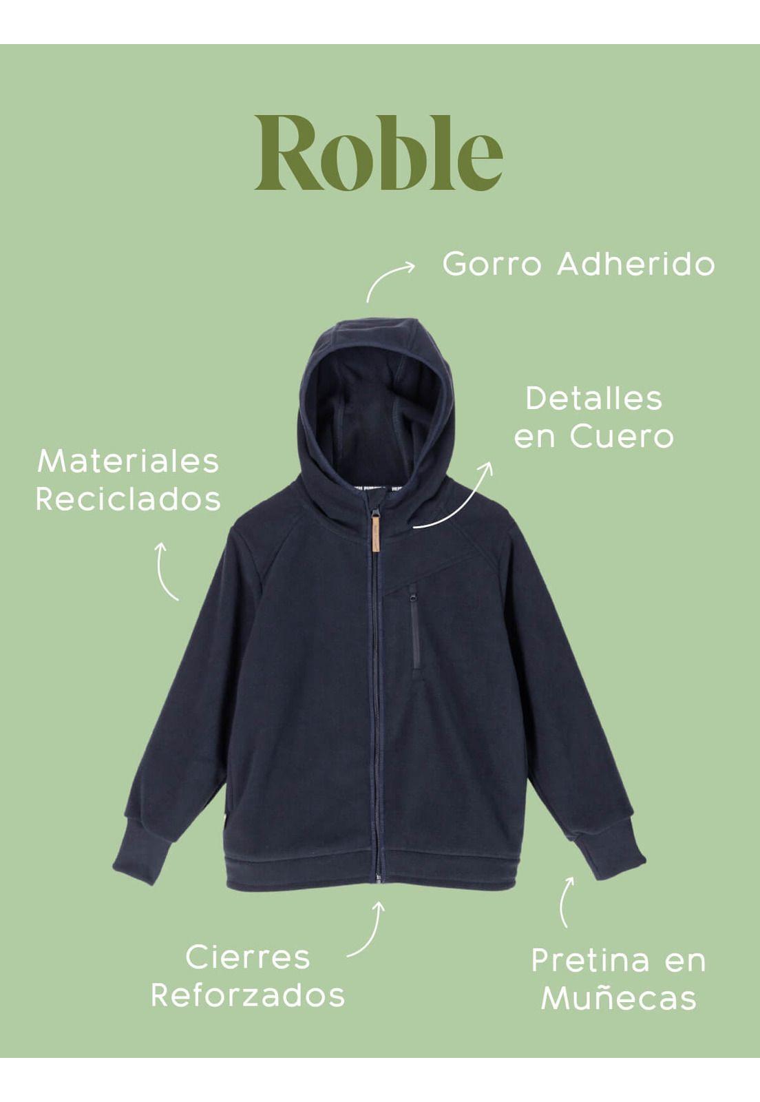 Polar Escolar Niño Azul Marino Roble-1