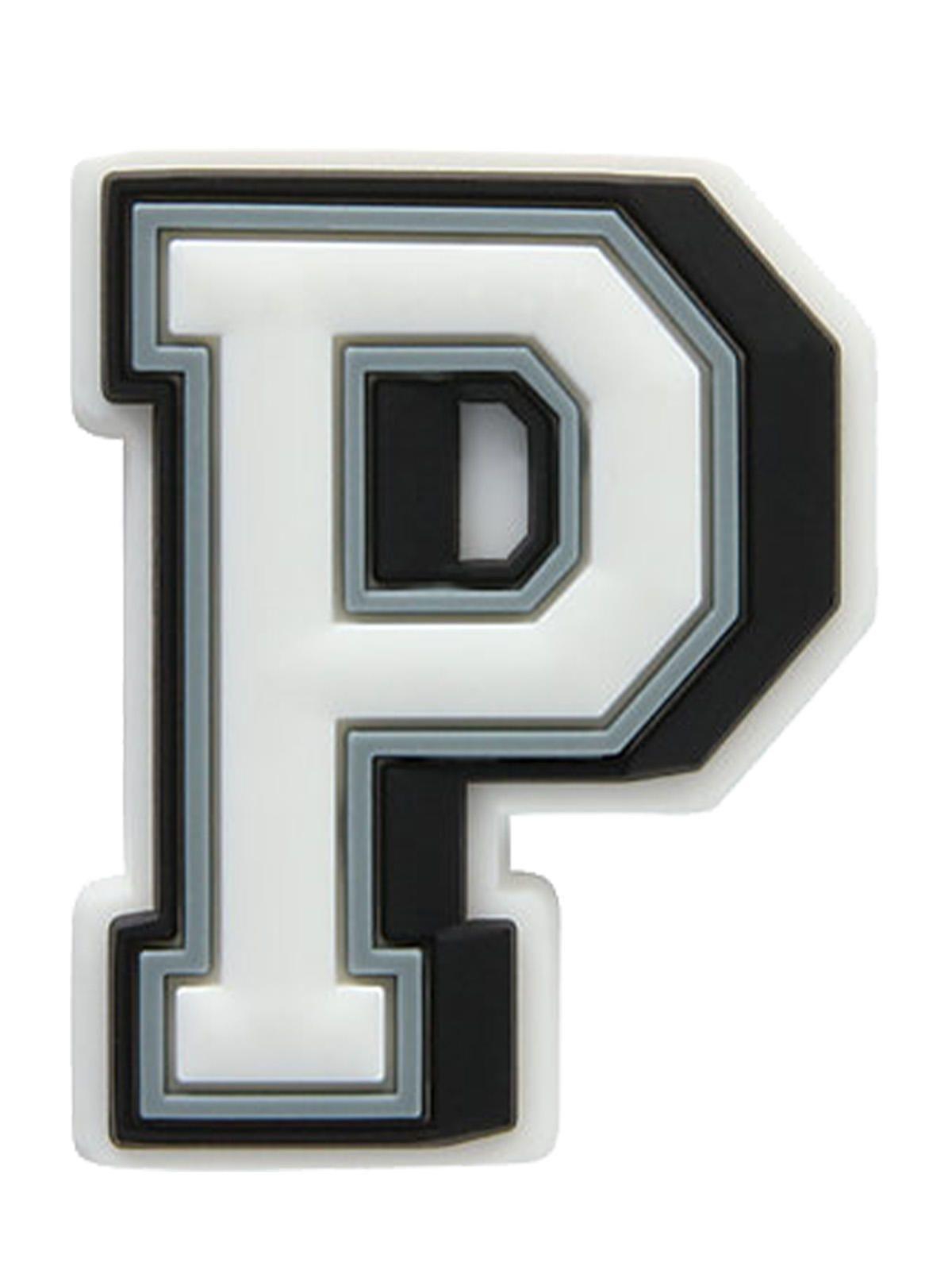 Jibbitz Crocs Letra P Blanco-0