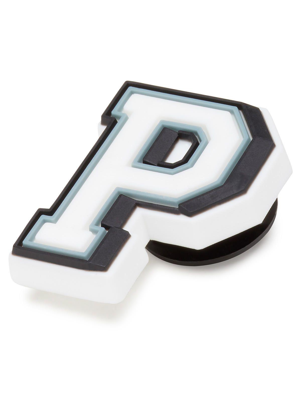 Jibbitz Crocs Letra P Blanco-2