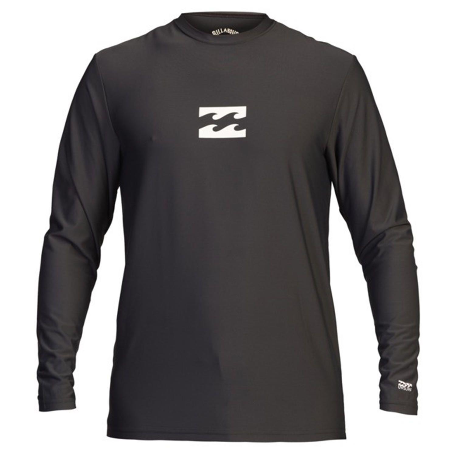 Polera De Agua M/L Hombre All Day Wave Negro-0