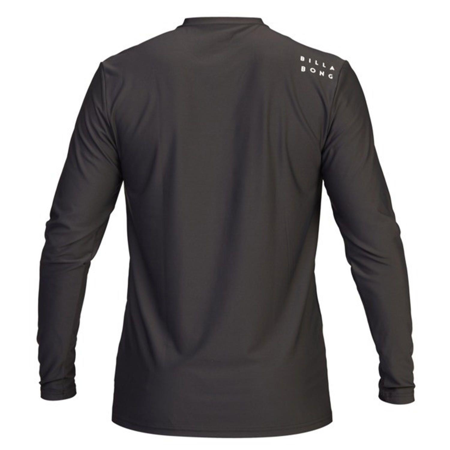 Polera De Agua M/L Hombre All Day Wave Negro-1