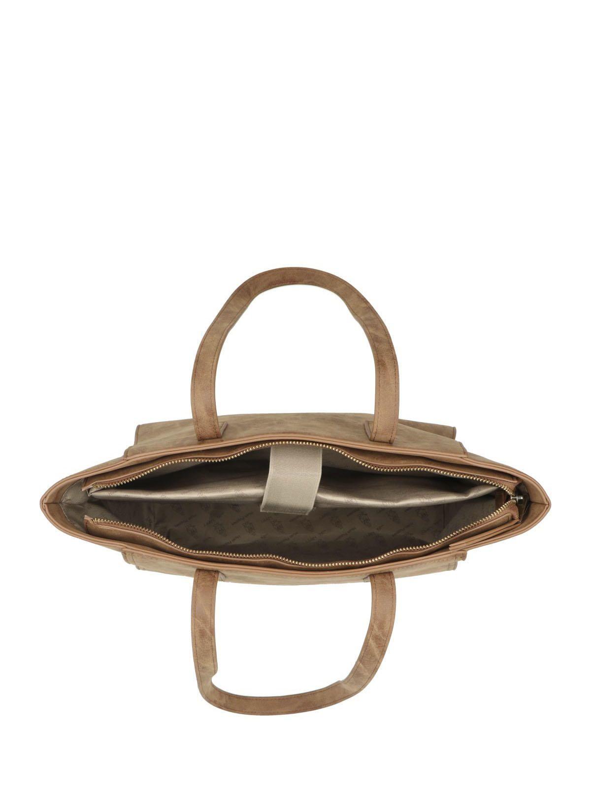 Cartera Mujer Delia Tote Caramelo-3