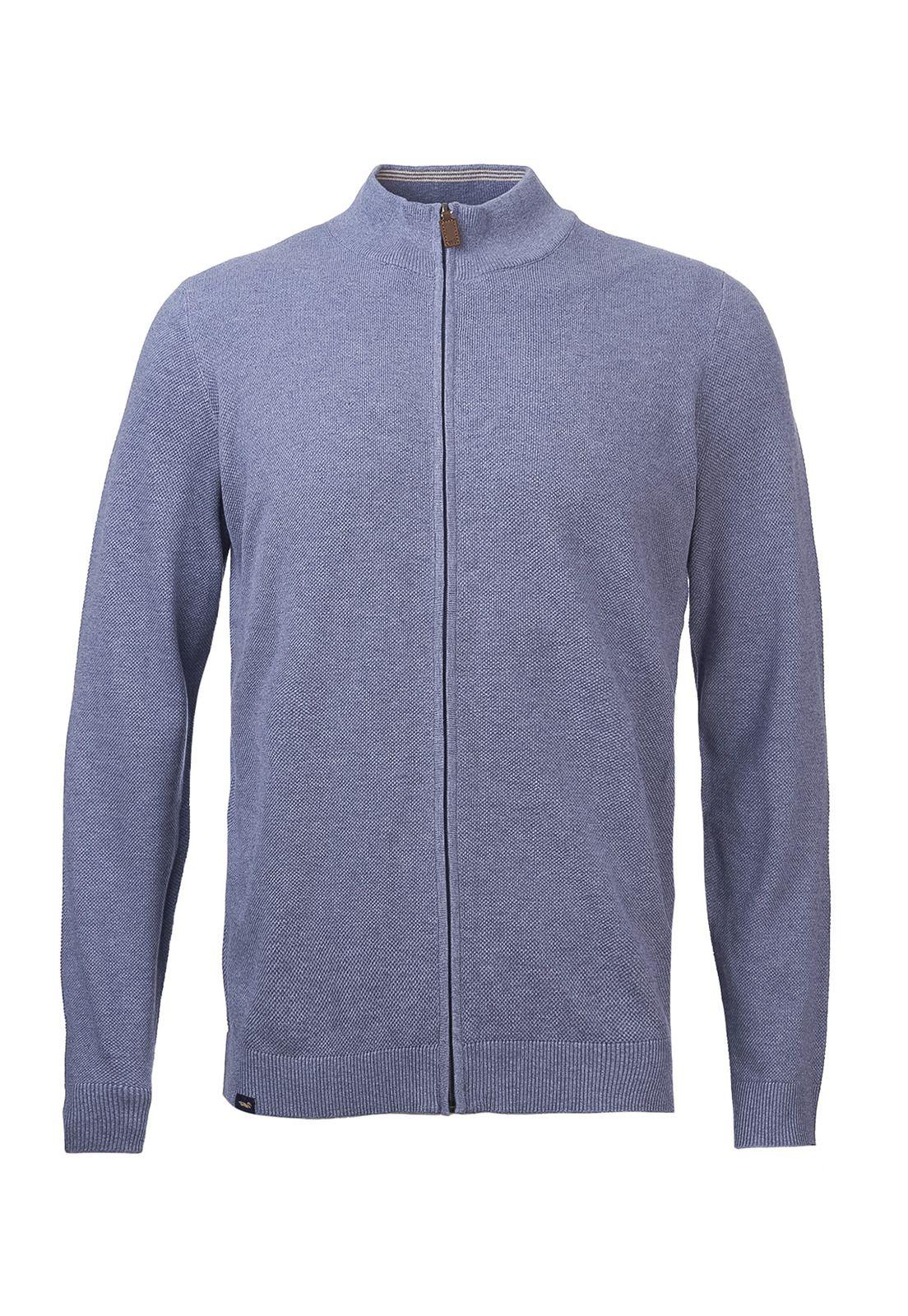 Sweater Algodón Orgánic Bilbaofull Azul Hombre-0