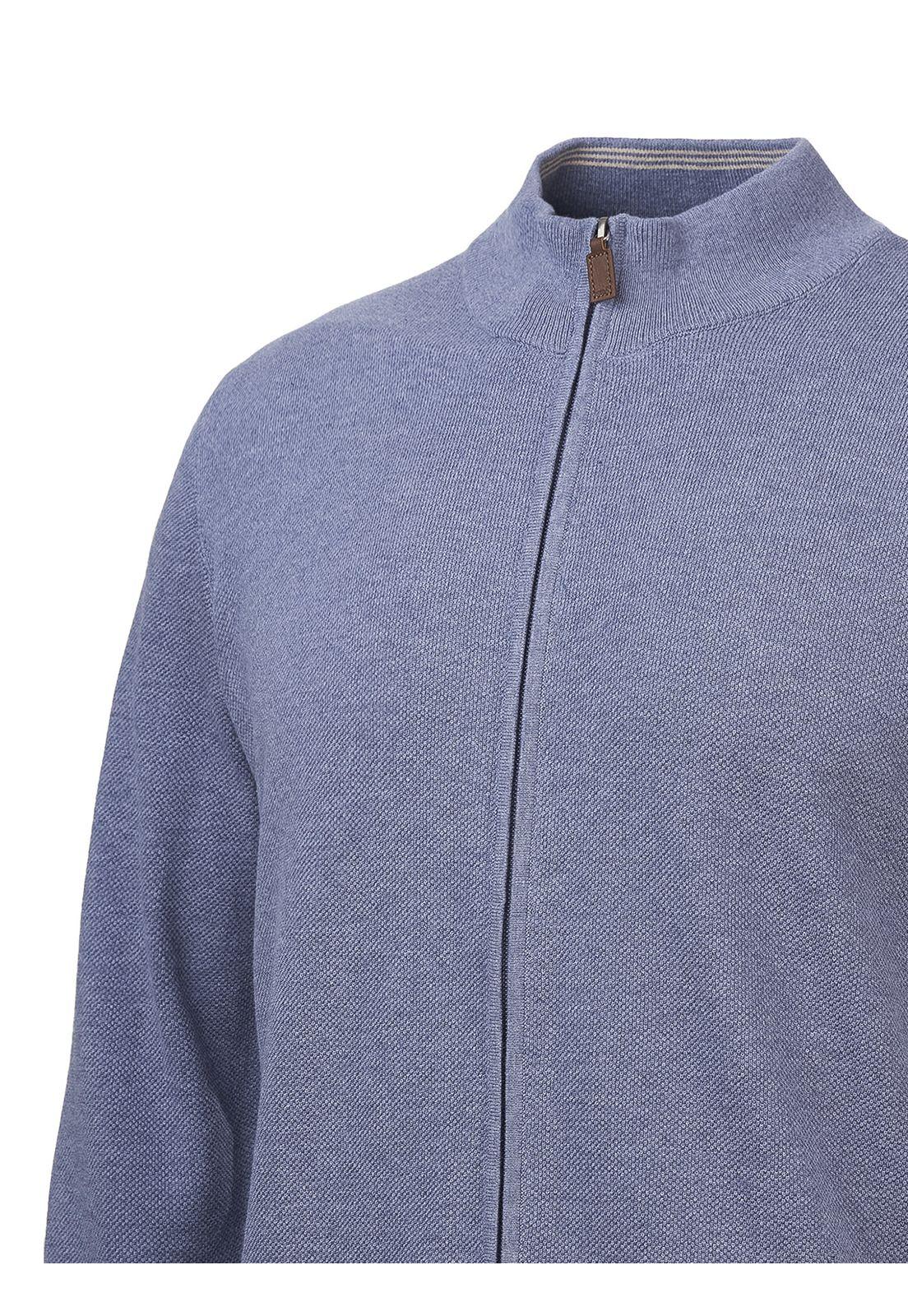 Sweater Algodón Orgánic Bilbaofull Azul Hombre-3