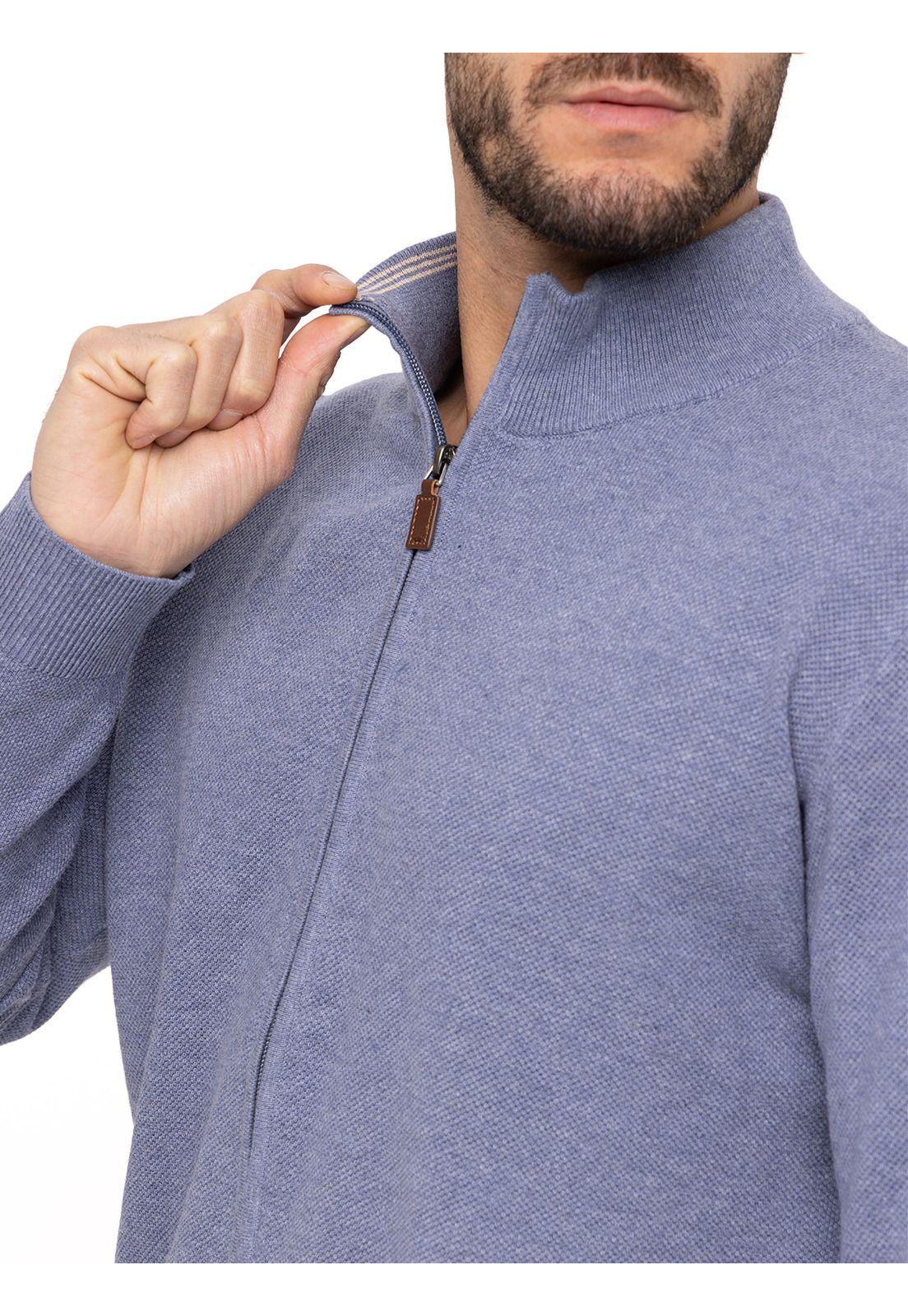 Sweater Algodón Orgánic Bilbaofull Azul Hombre-6