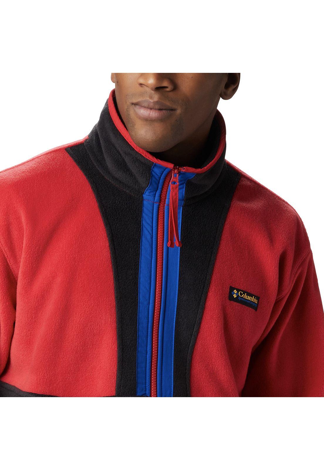 Polar Back Bowl Full Zip Rojo-2