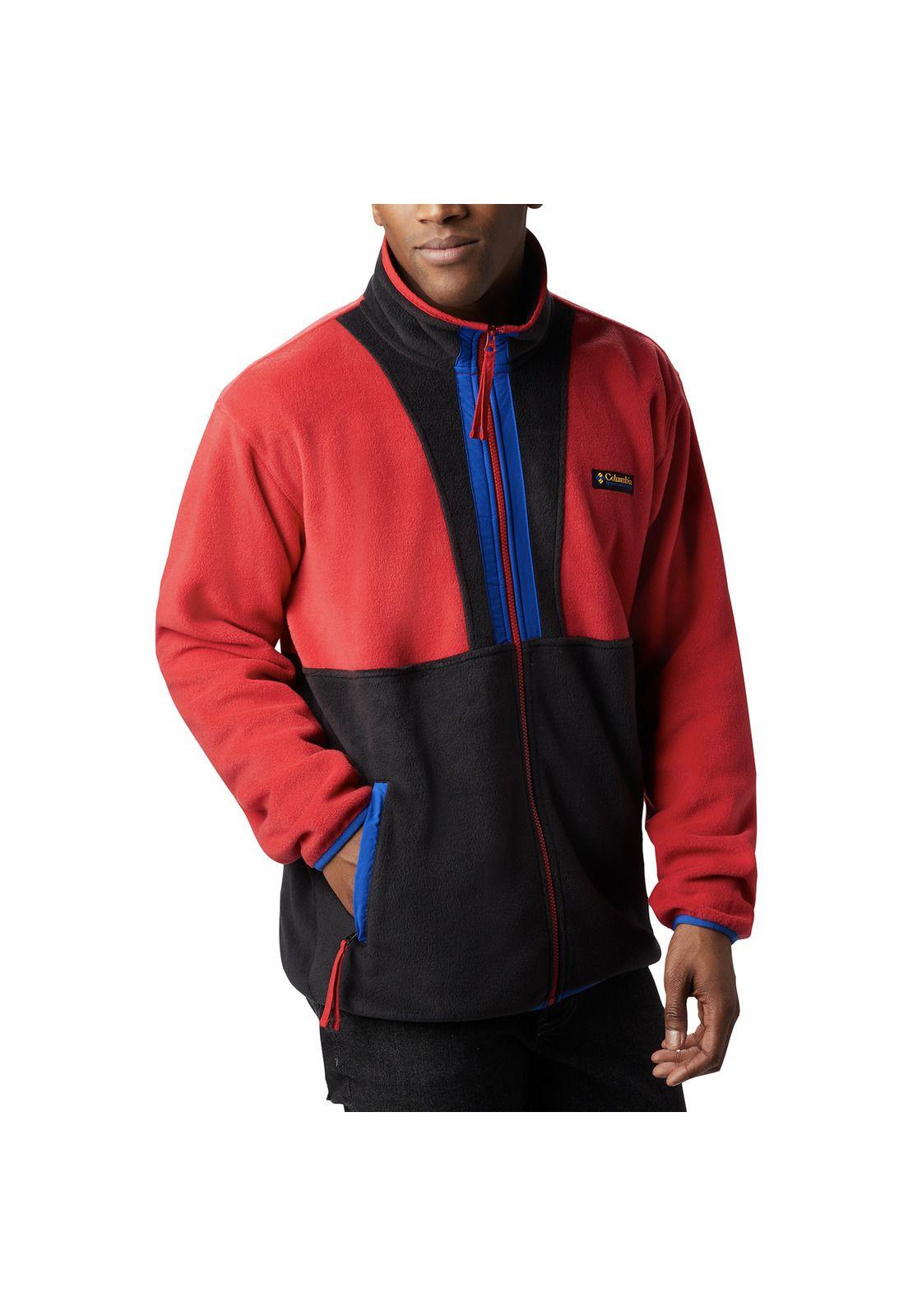Polar Back Bowl Full Zip Rojo-3
