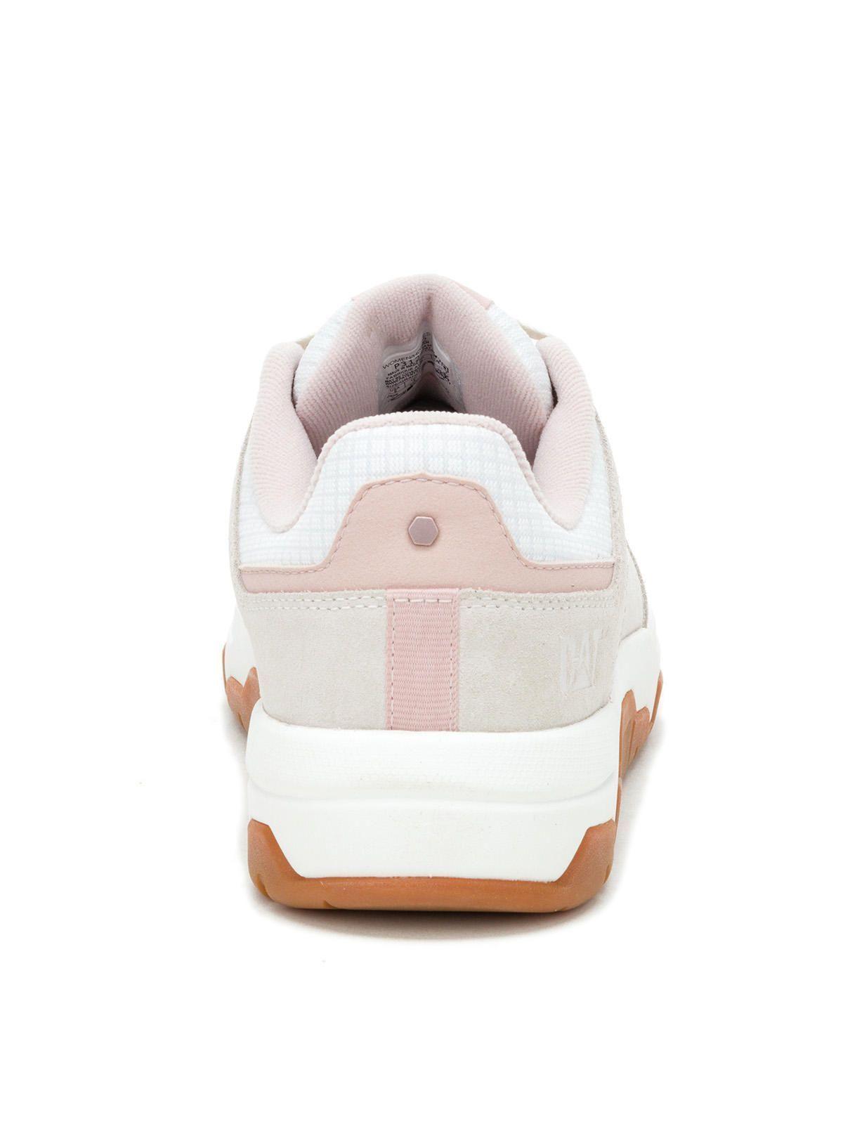 Zapatilla Cuero Mujer Script Blanco-5