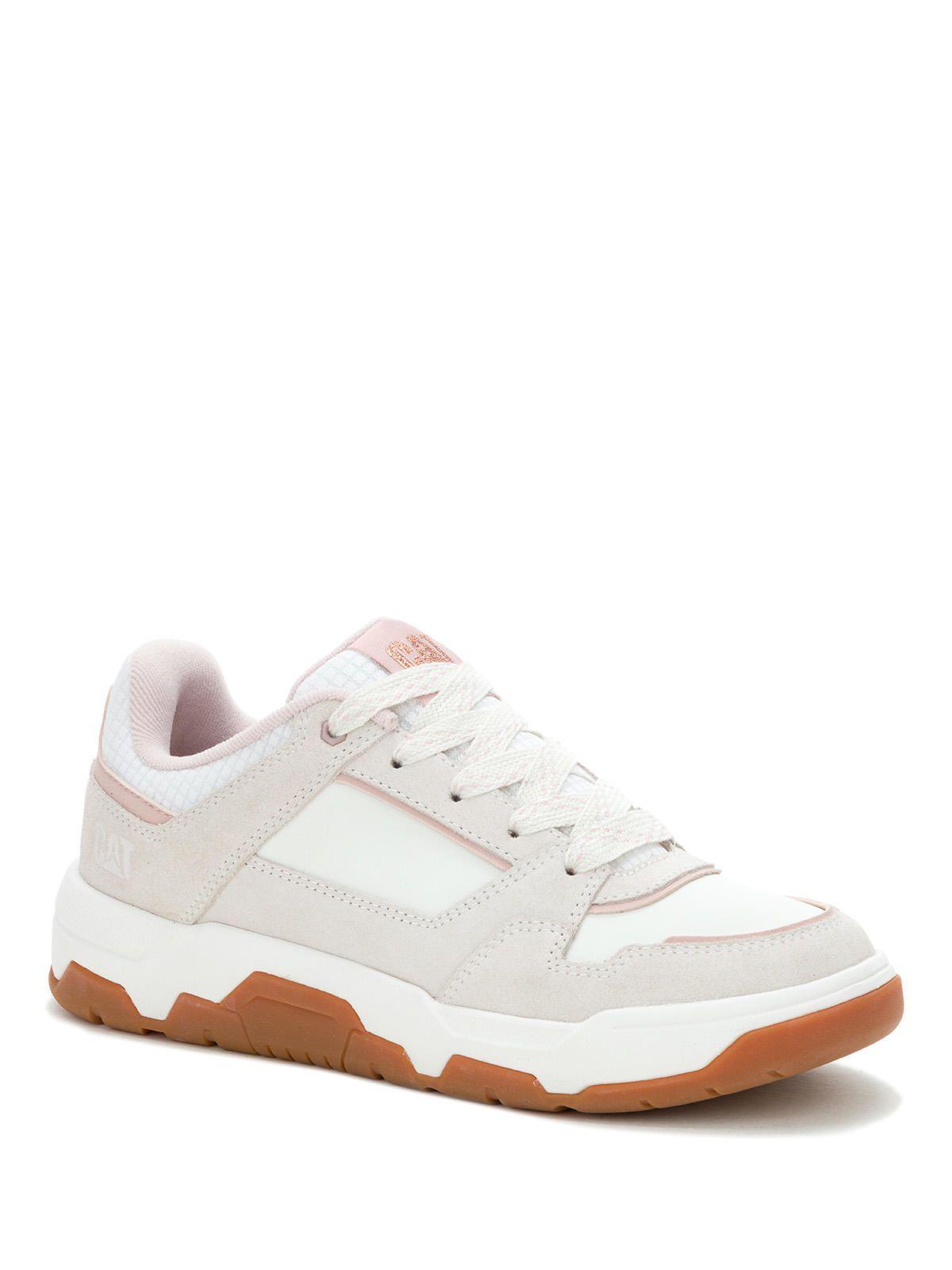 Zapatilla Cuero Mujer Script Blanco-0