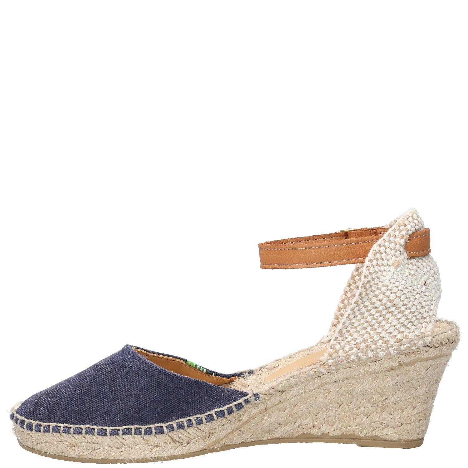 Alpargata Algodón Orgánico Mujer Monforte Azul-5