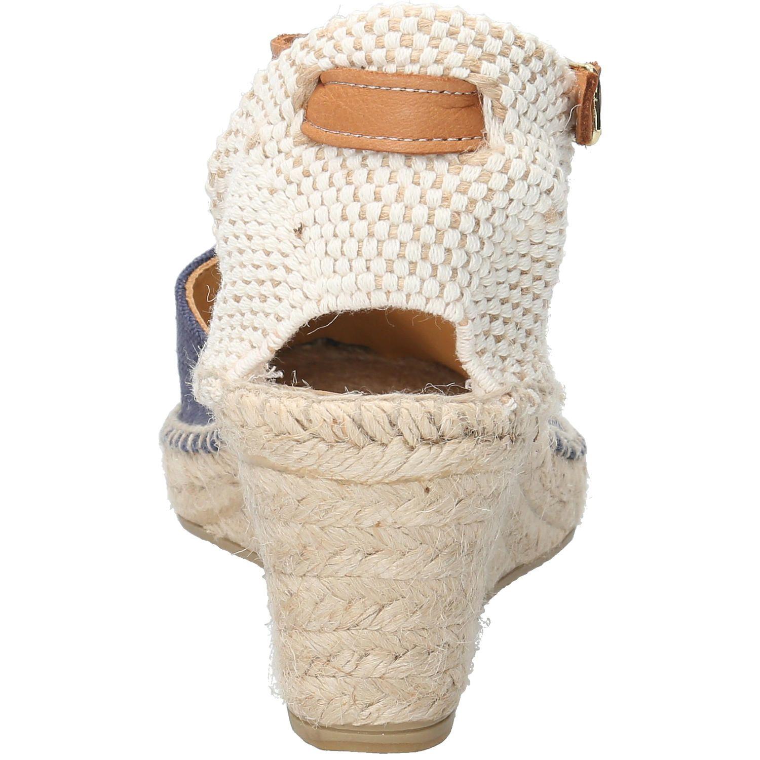 Alpargata Algodón Orgánico Mujer Monforte Azul-6