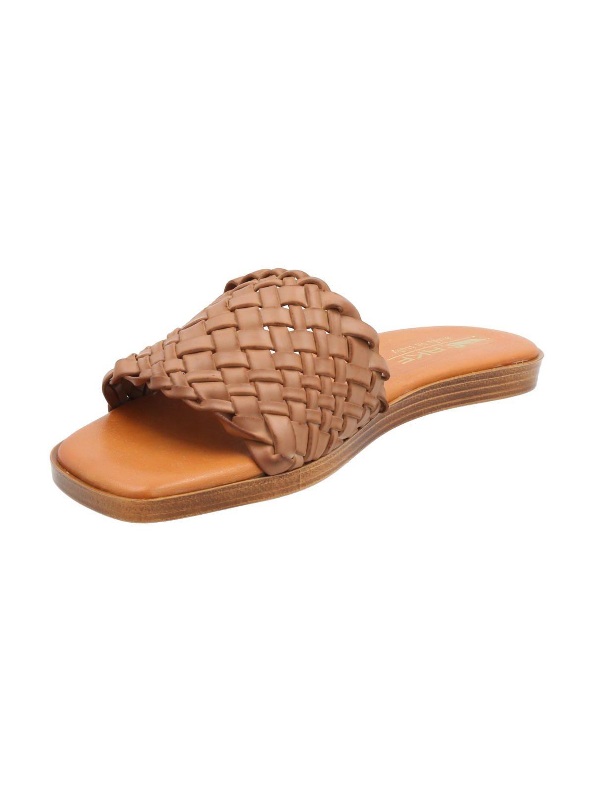 Sandalia Mujer Lusa Café-4