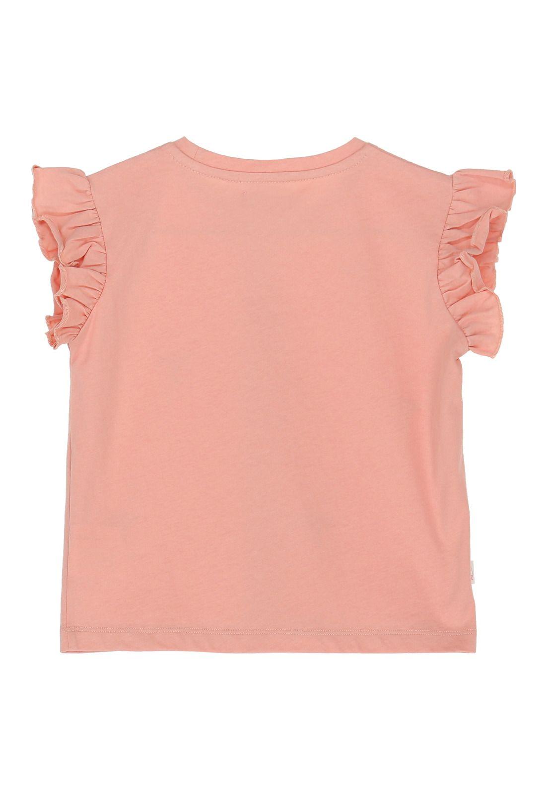 Polera Niña Flamenco Rosado-1