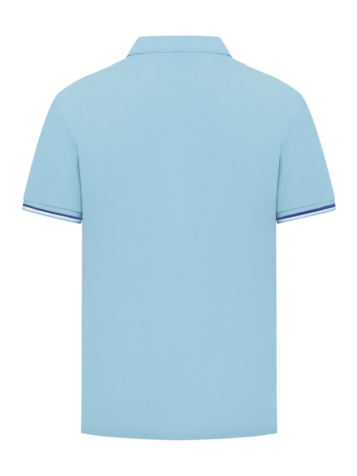 Polera Algodón Pima Hombre Mitchell Verde-1