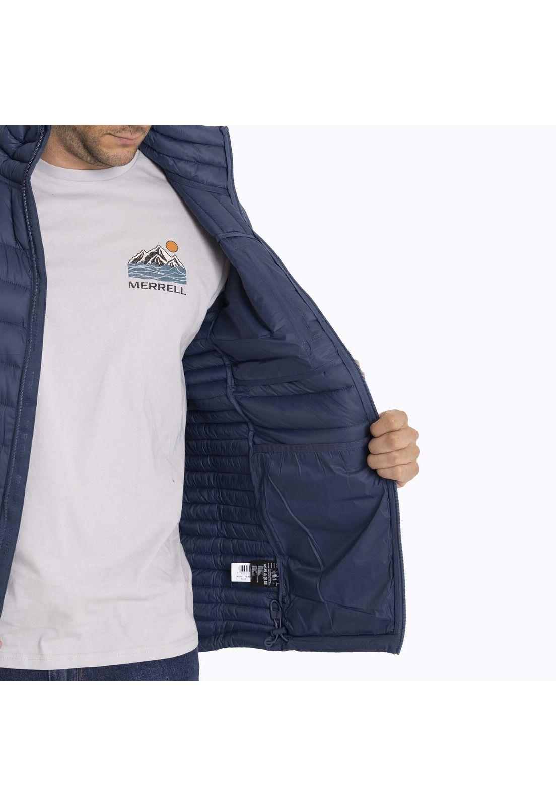 Parka Hombre Klamath Azul Merrell-7