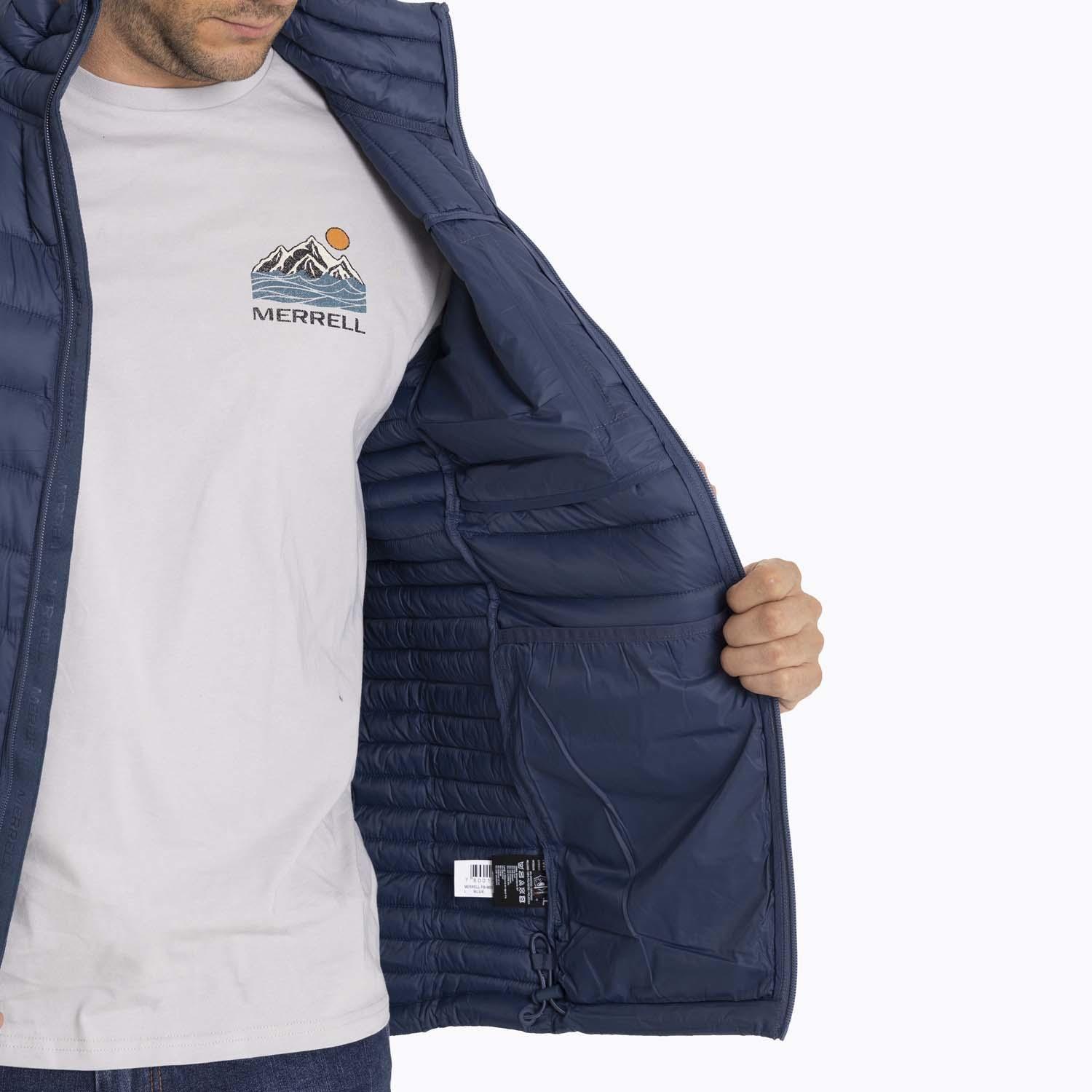 Parka Hombre Klamath Azul Merrell-7
