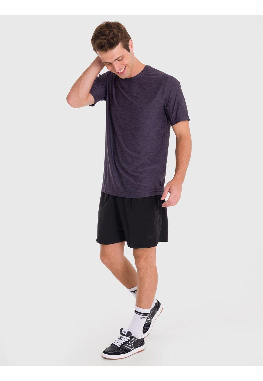 Polera Hombre Training T-Shirt Gris-4