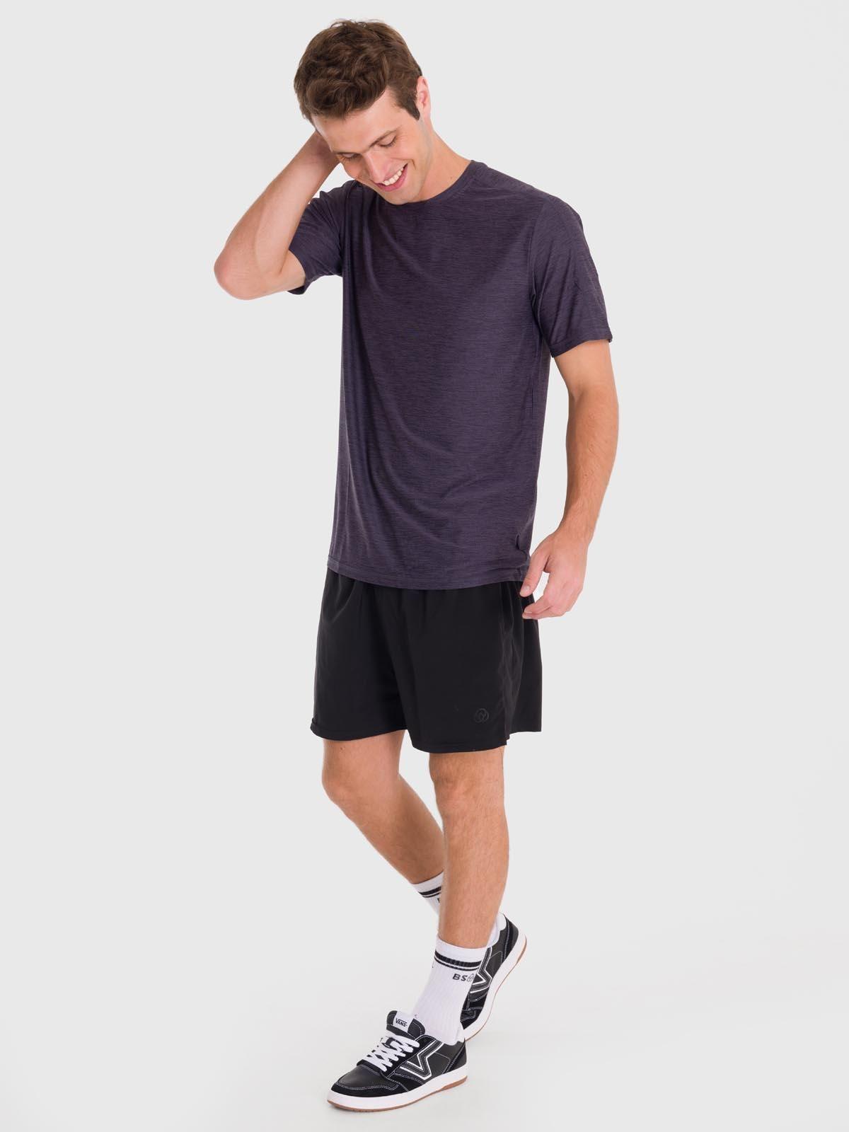 Polera Hombre Training T-Shirt Gris-4