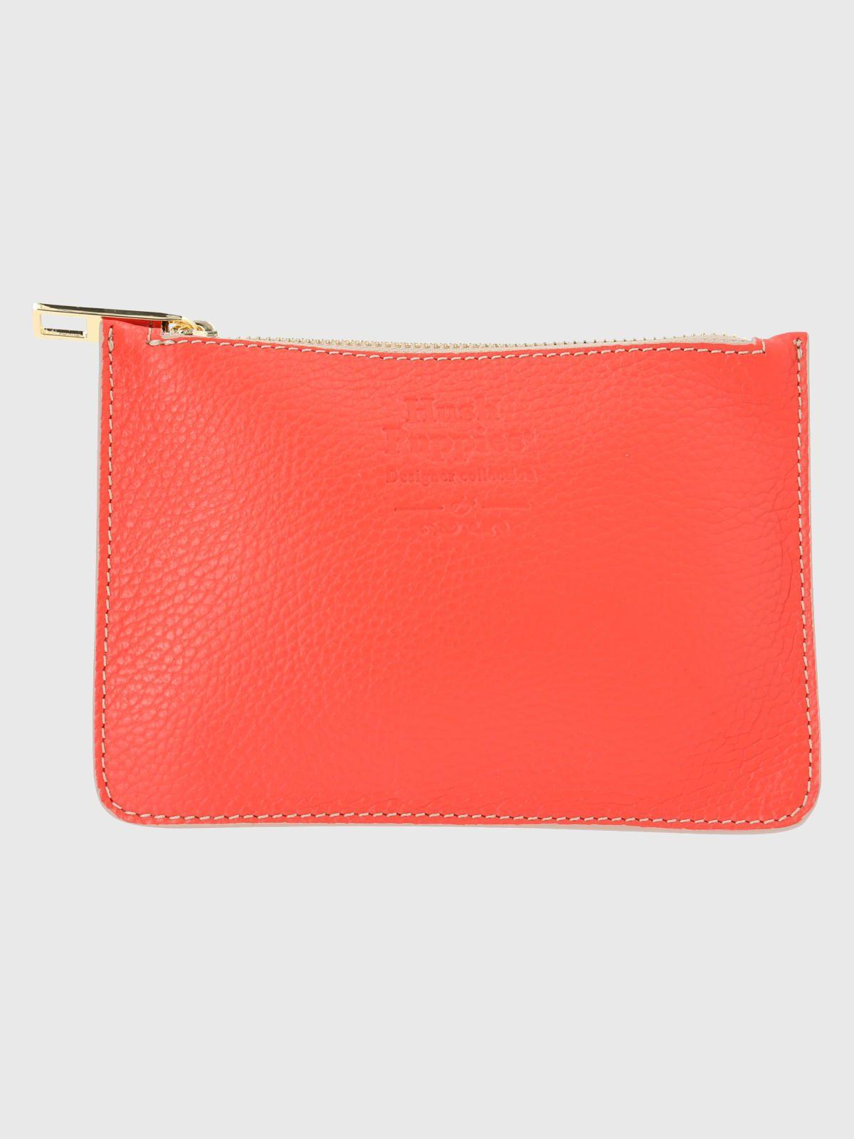 Cartera Italiana Cuero Benedetta Naranjo-5