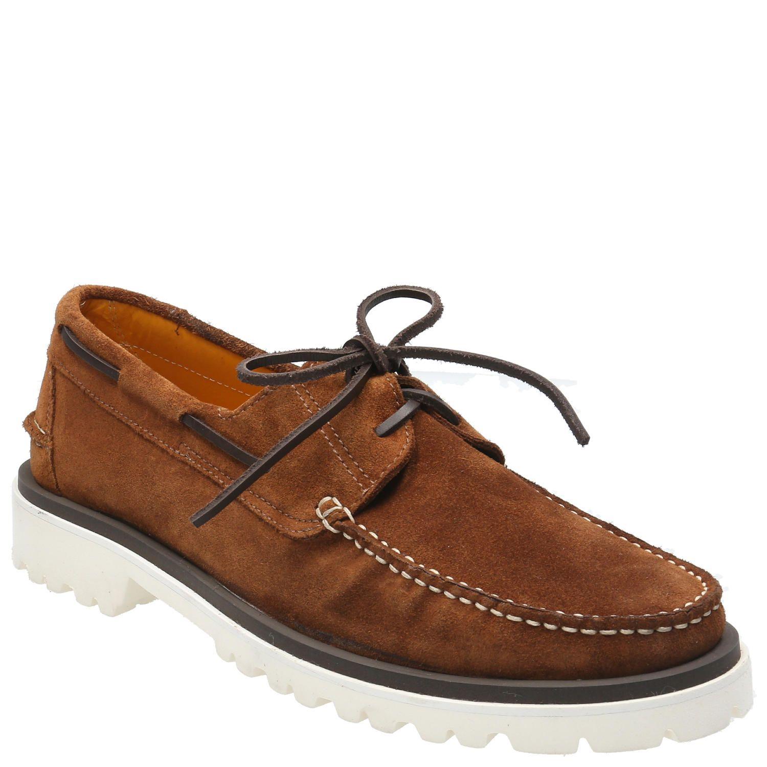 Zapato Cuero Hombre Tanaro Café-1