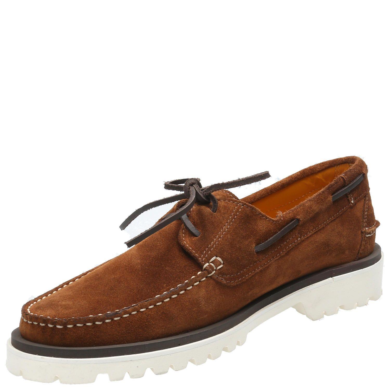 Zapato Cuero Hombre Tanaro Café-4