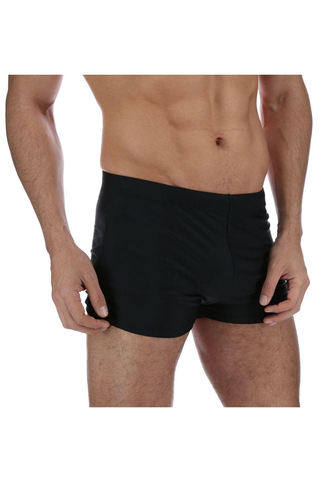 Traje De Bano Swim Short Tioga Negro-3