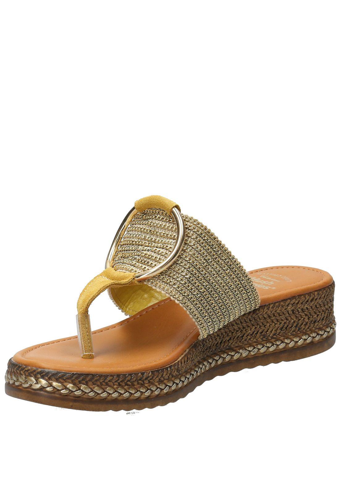 Sandalia Mujer Fiama Amarillo-4