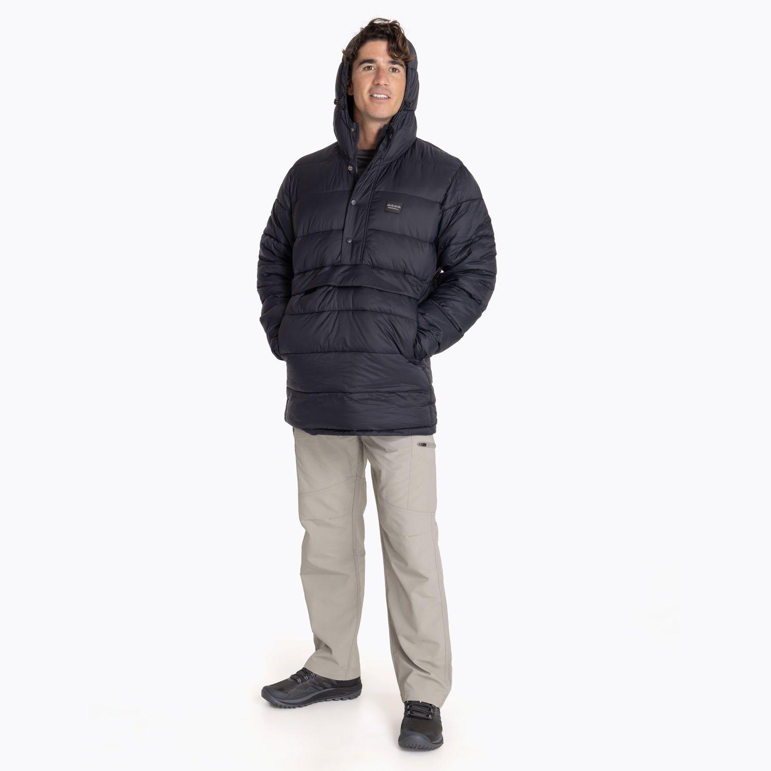 Parka Hombre Anorak Negro-3
